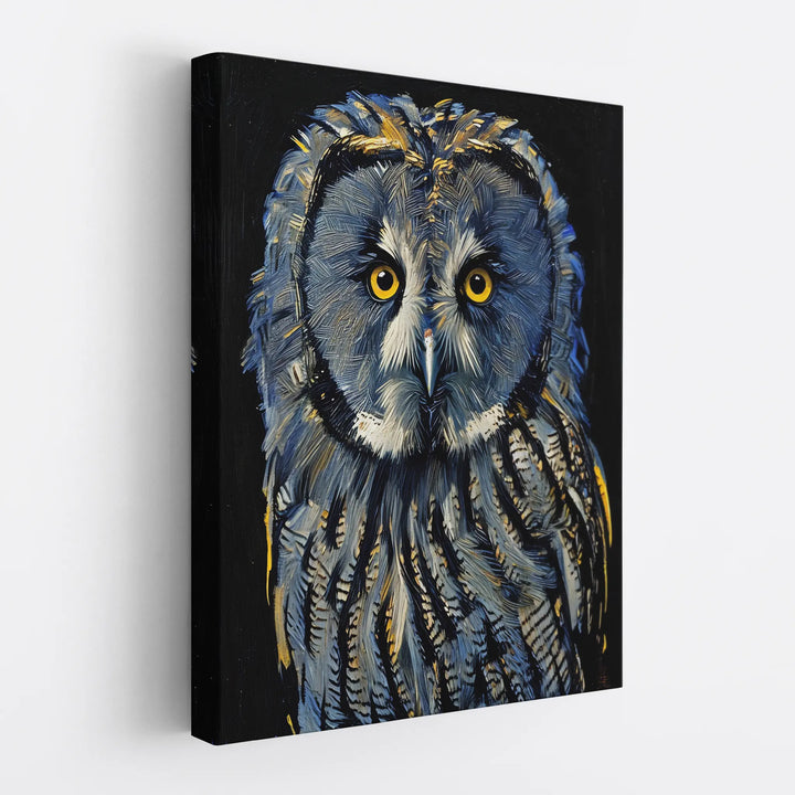 Shadowed Sentinel Owl Giclée Print 454641 Visual Wall Art AR3:4V-AR4:5V Giclée Print