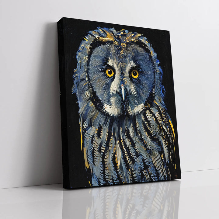 Shadowed Sentinel Owl Giclée Print 454641 Visual Wall Art AR3:4V-AR4:5V Giclée Print