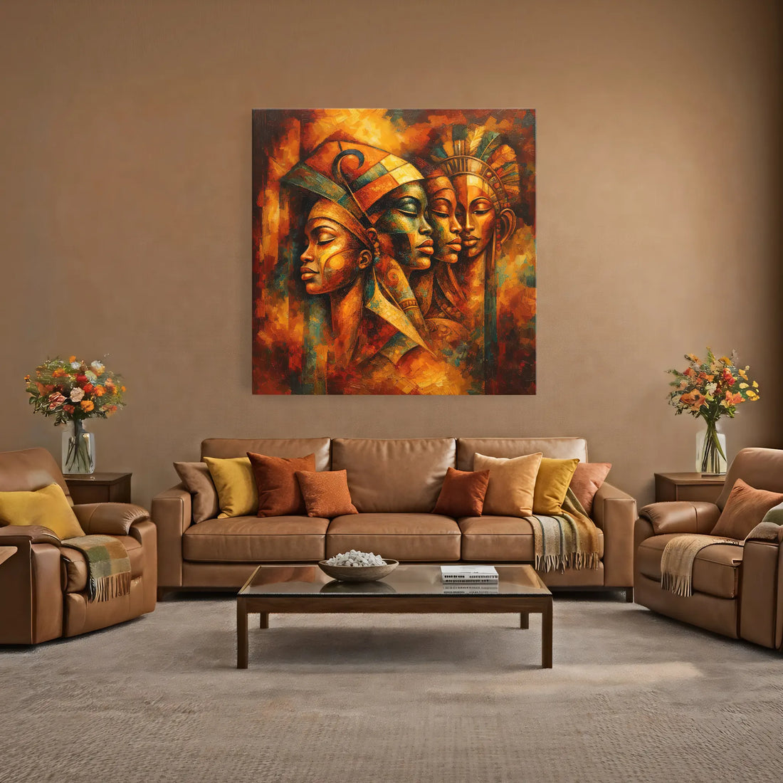 Silent Dialogues, Painted Loud Giclée Print 119021 Visual Wall Art AR1:1S Giclée Print