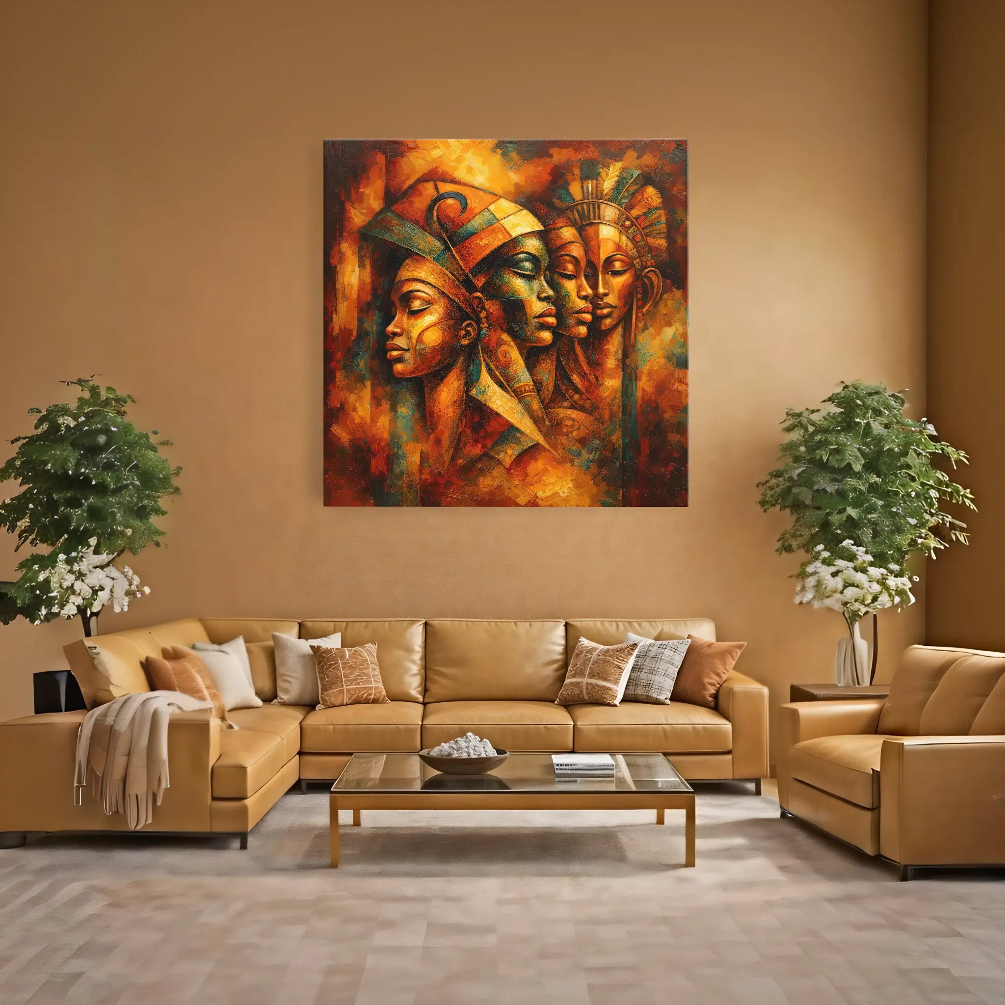 Silent Dialogues, Painted Loud Giclée Print 119021 Visual Wall Art AR1:1S Giclée Print