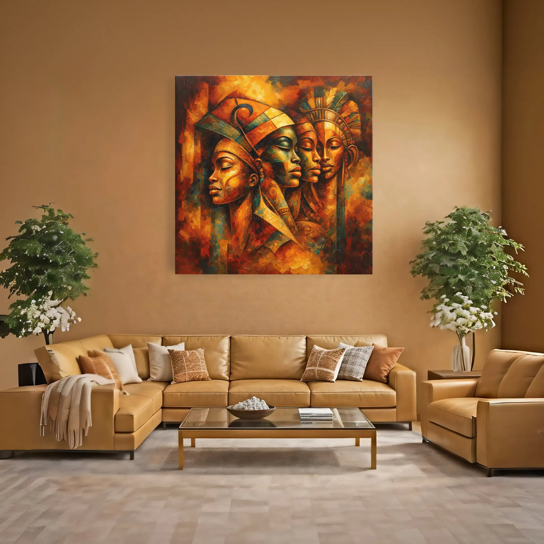 Silent Dialogues, Painted Loud Giclée Print 119021 Visual Wall Art AR1:1S Giclée Print