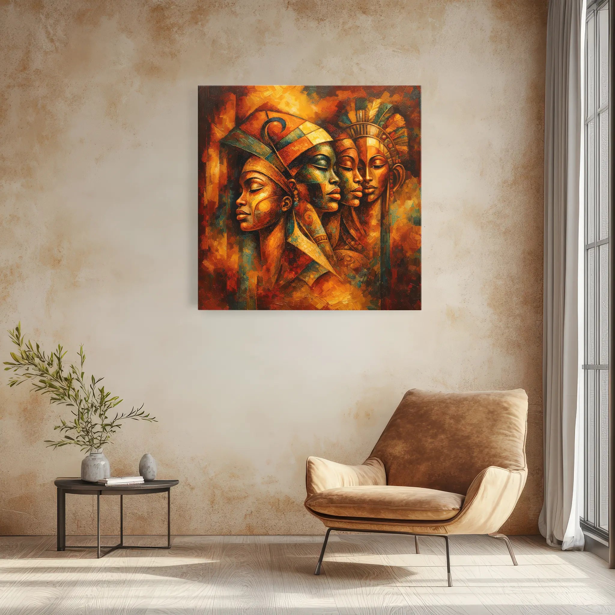 Silent Dialogues, Painted Loud Giclée Print 119021 Visual Wall Art AR1:1S Giclée Print