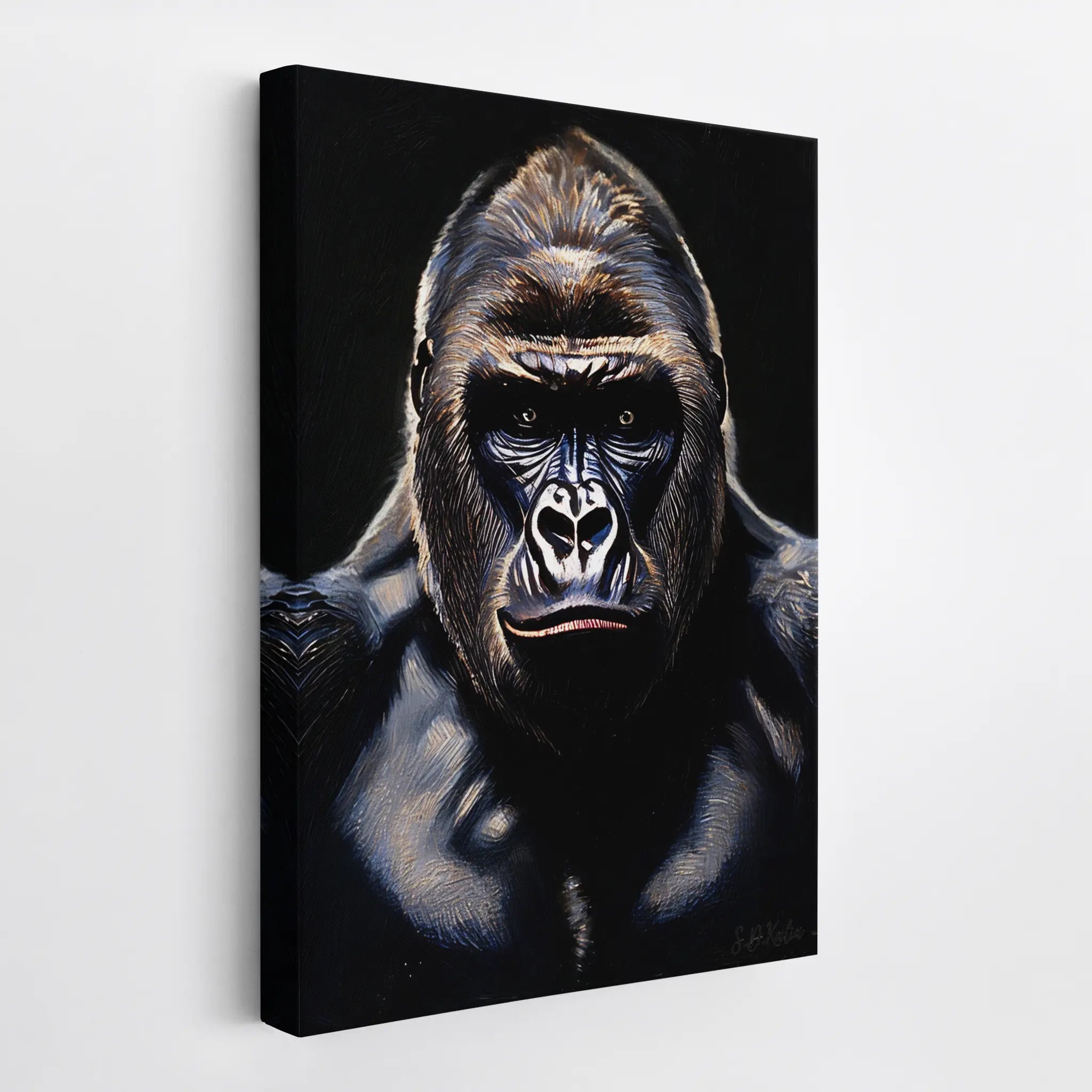 Silverback in Shadow Gorilla Giclée Print 231055 Visual Wall Art AR2:3V Giclée Print