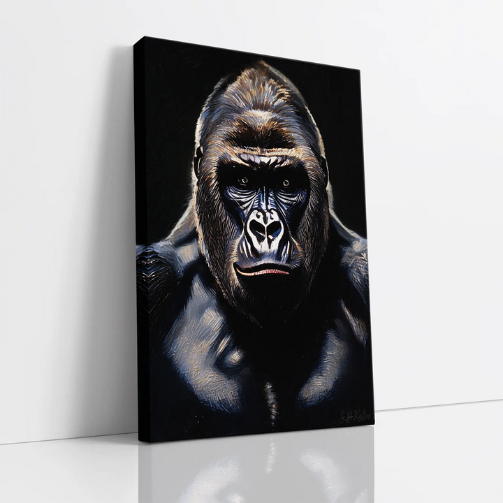 Silverback in Shadow Gorilla Giclée Print 231055 Visual Wall Art AR2:3V Giclée Print