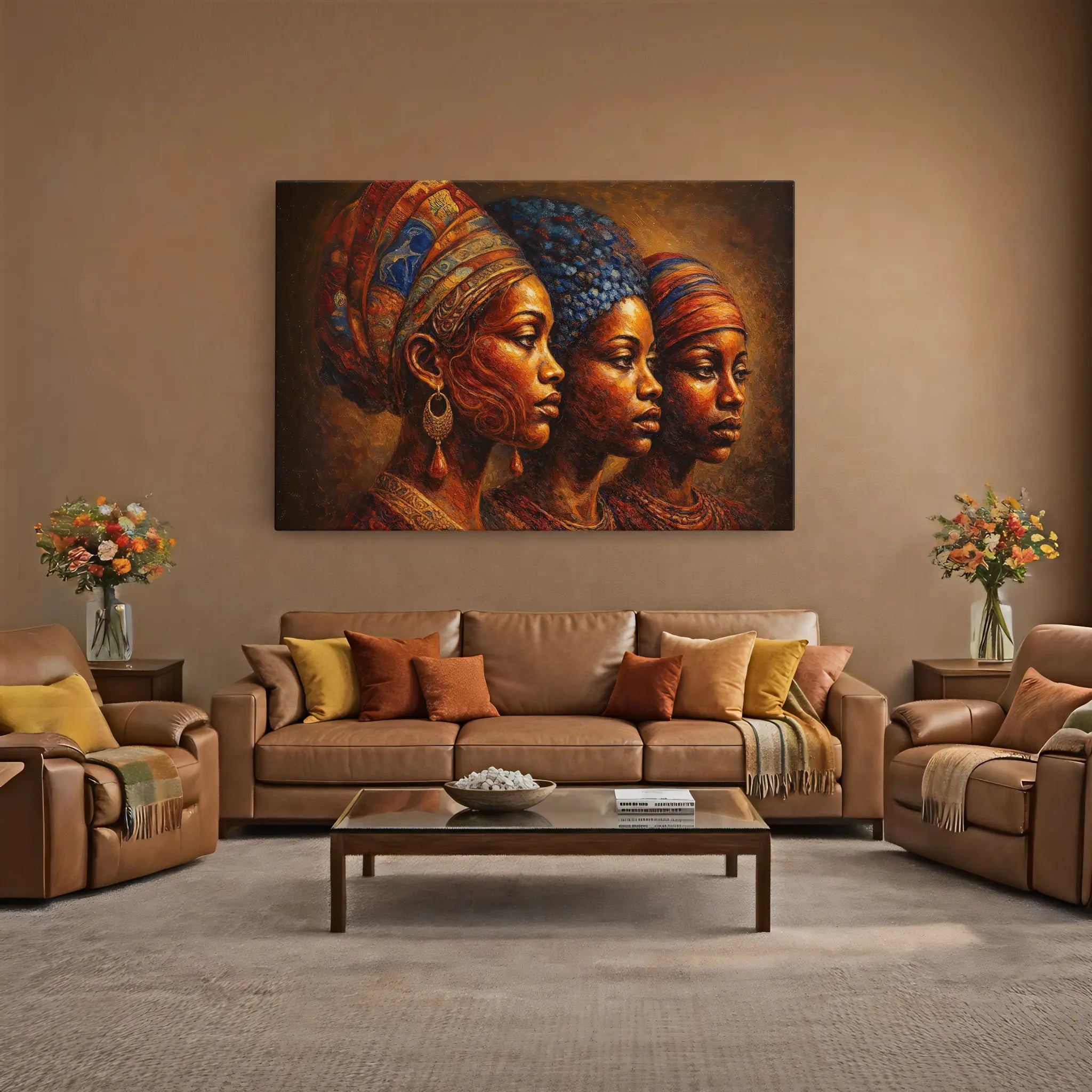 Sisterhood in Bronze Giclée Print 329010 Visual Wall Art AR3:2H Giclée Print