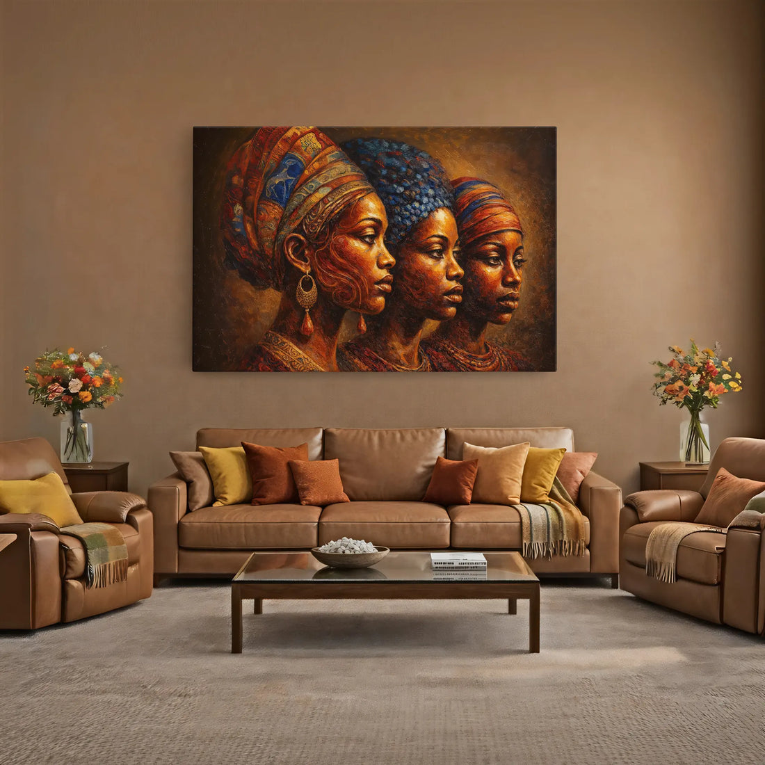 Sisterhood in Bronze Giclée Print 329010 Visual Wall Art AR3:2H Giclée Print