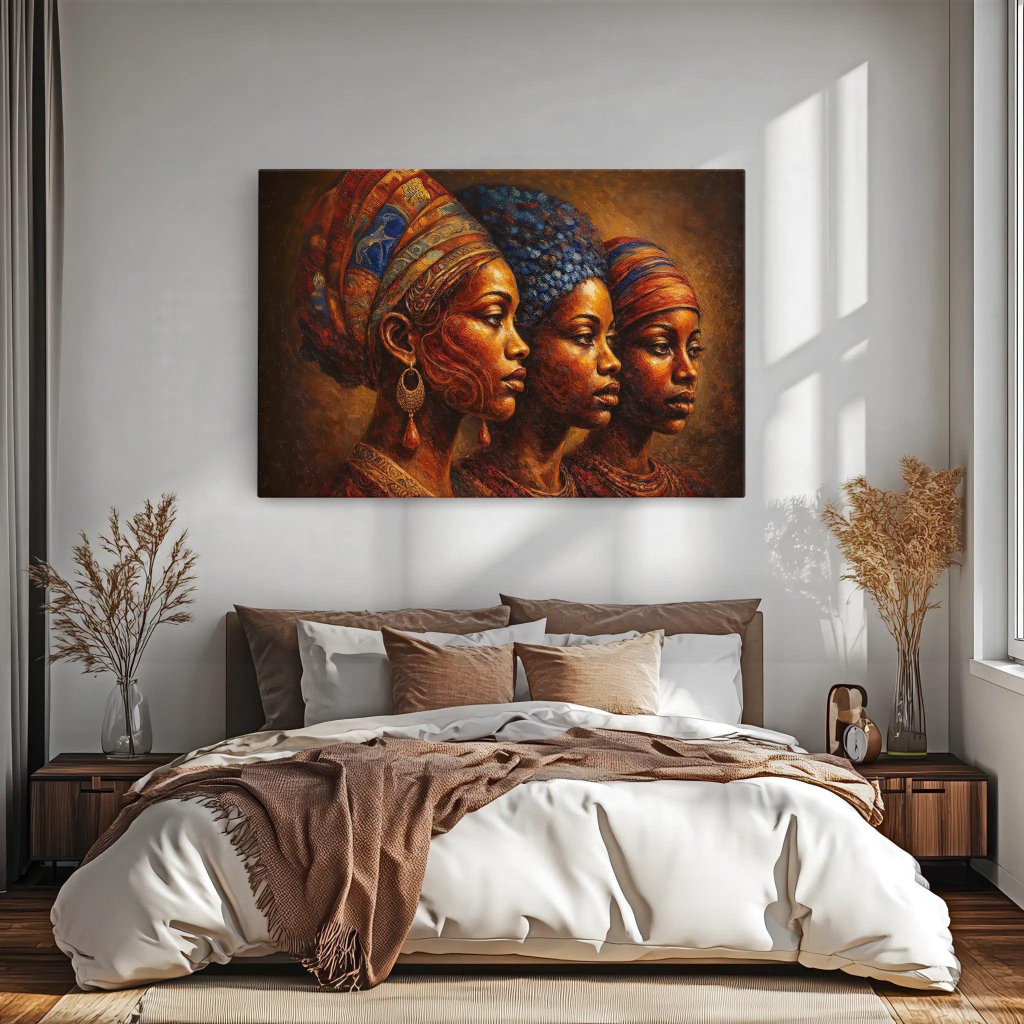 Sisterhood in Bronze Giclée Print 329010 Visual Wall Art AR3:2H Giclée Print