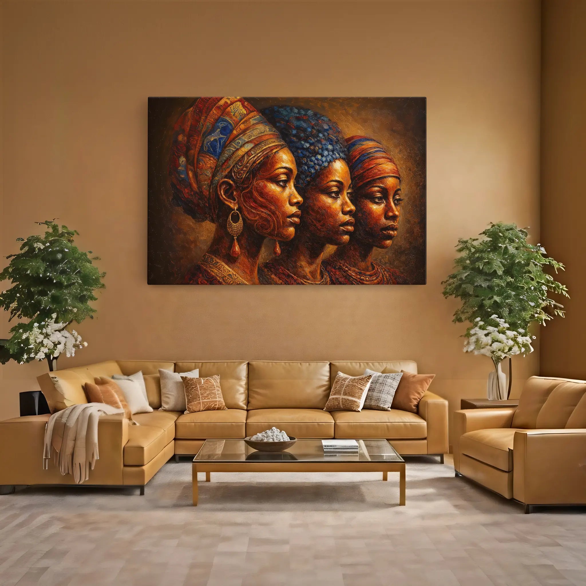 Sisterhood in Bronze Giclée Print 329010 Visual Wall Art AR3:2H Giclée Print