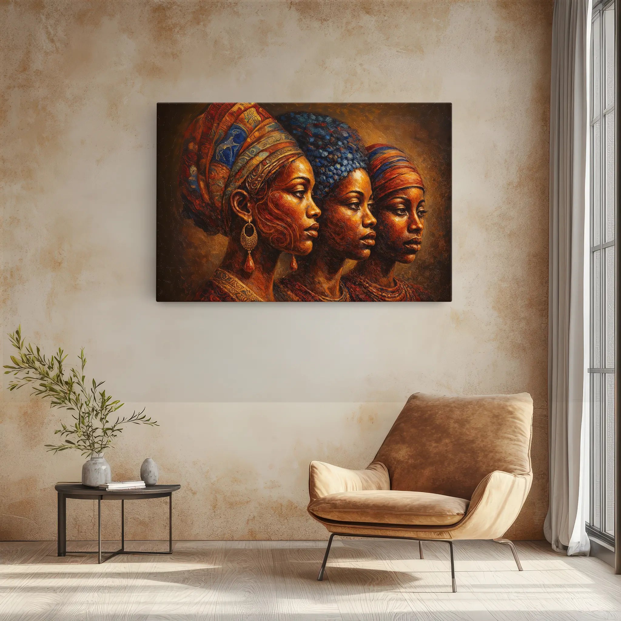 Sisterhood in Bronze Giclée Print 329010 Visual Wall Art AR3:2H Giclée Print