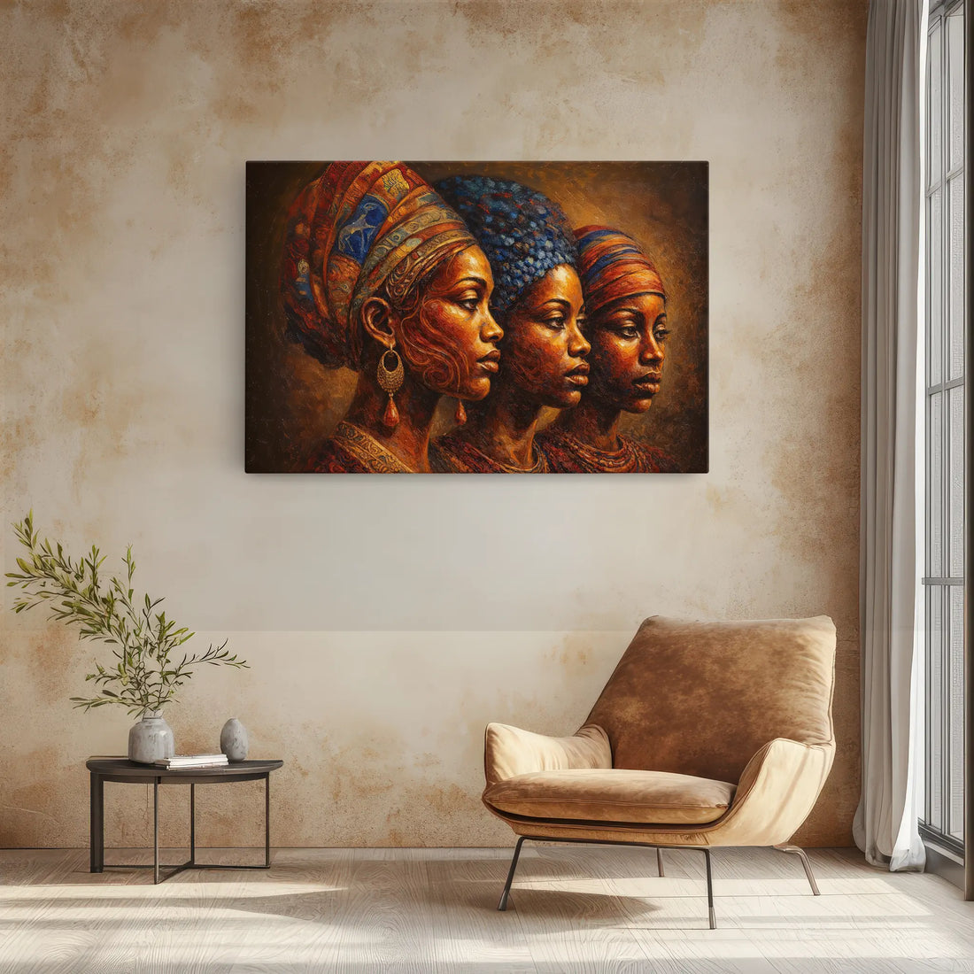 Sisterhood in Bronze Giclée Print 329010 Visual Wall Art AR3:2H Giclée Print