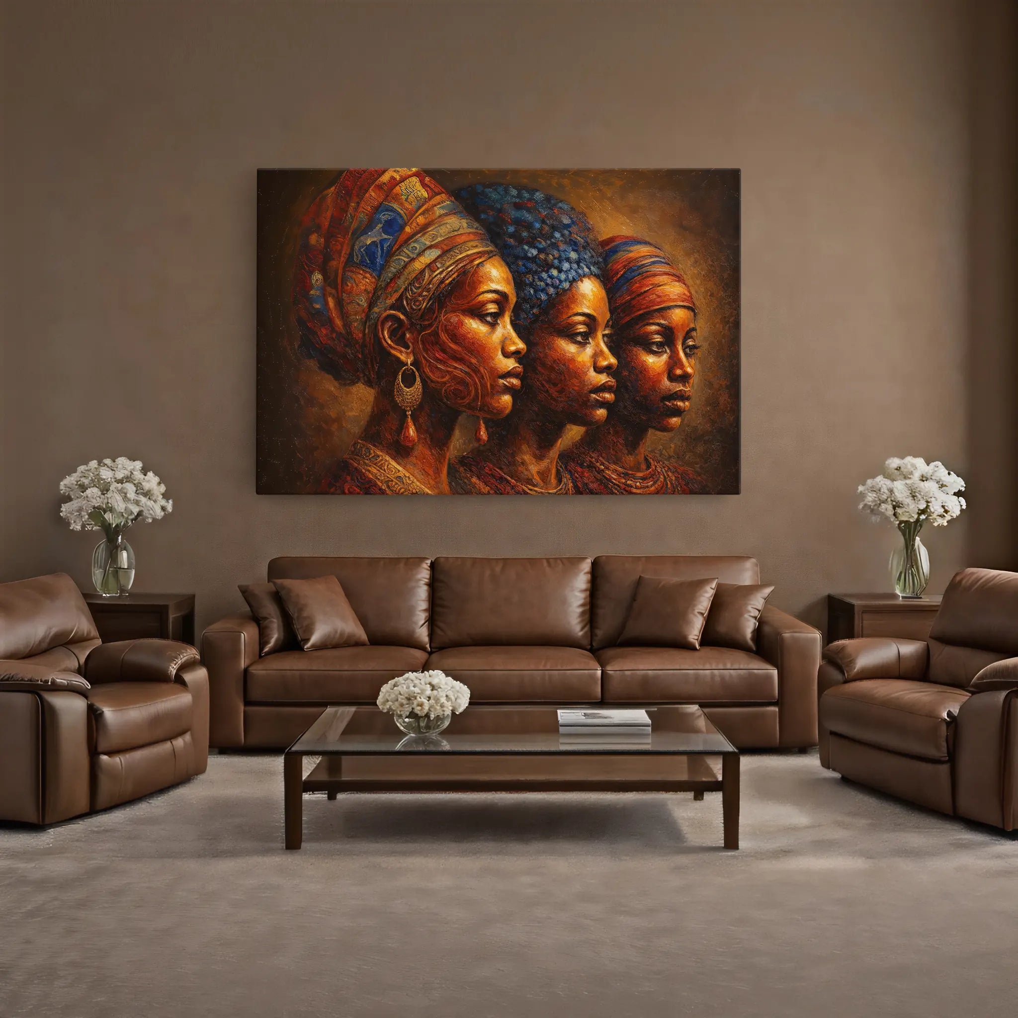 Sisterhood in Bronze Giclée Print 329010 Visual Wall Art AR3:2H Giclée Print