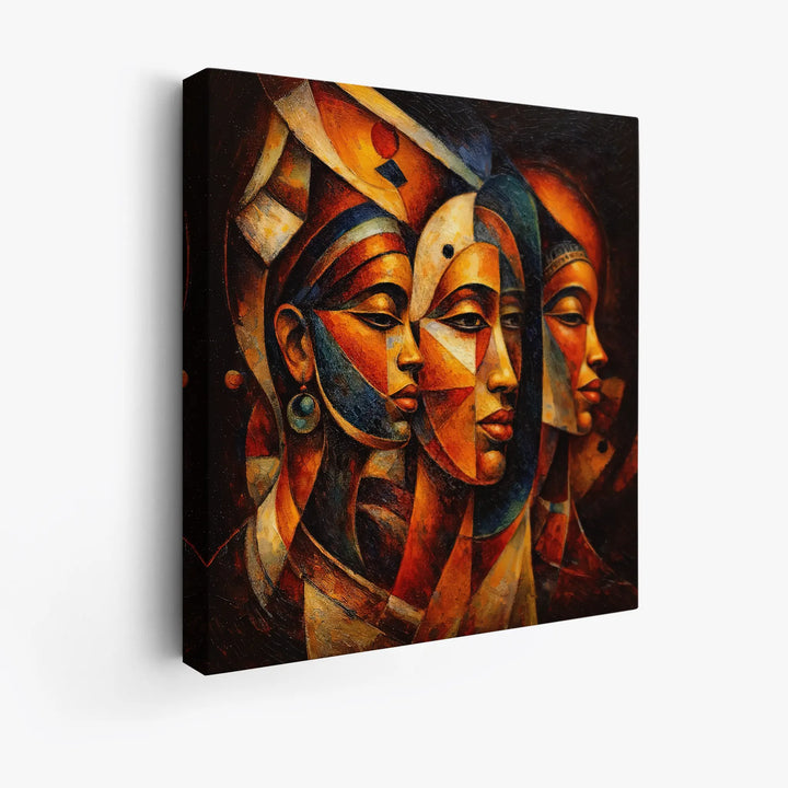 Sisters of the Sunlit Cloth Giclée Print 119022 Visual Wall Art AR1:1S Giclée Print