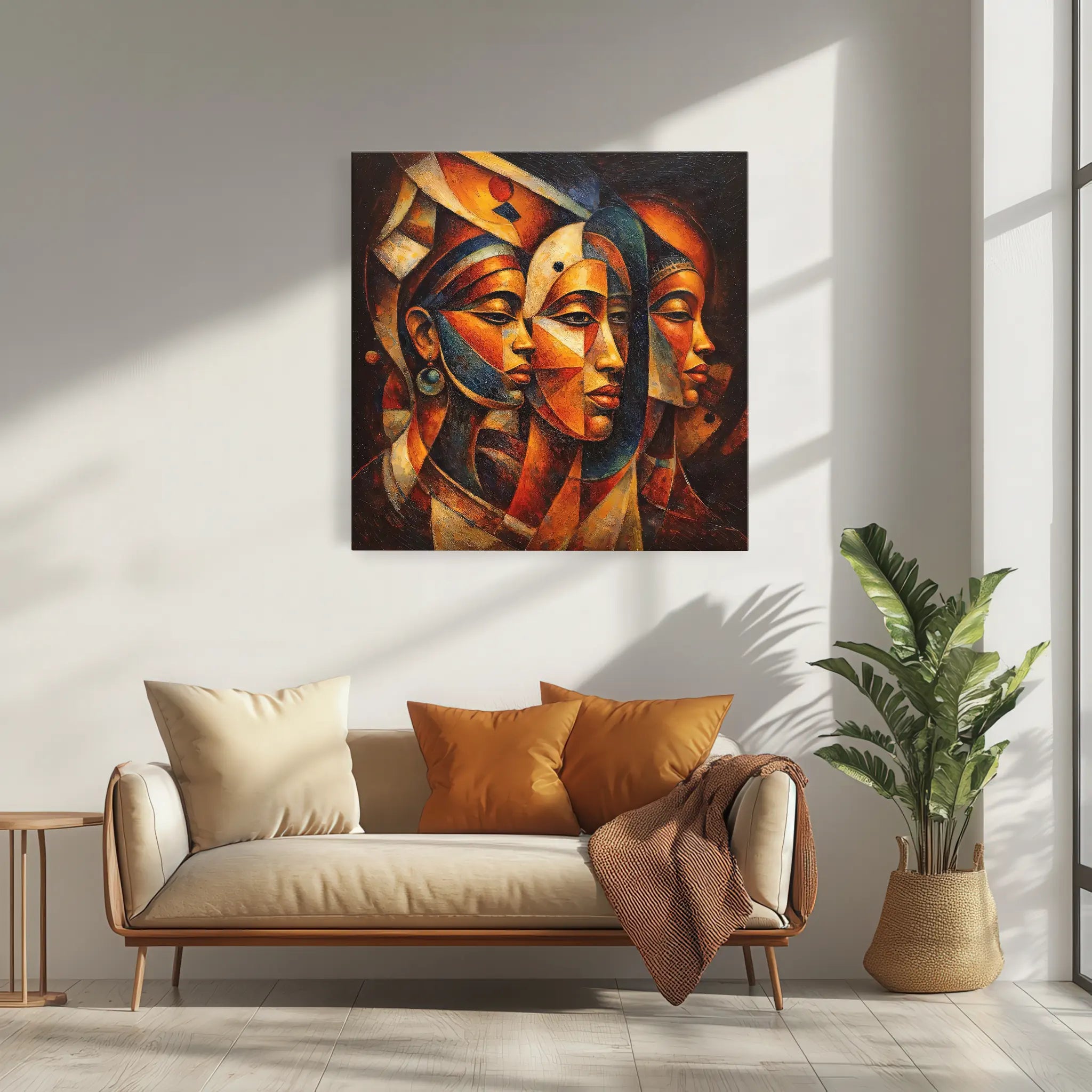 Sisters of the Sunlit Cloth Giclée Print 119022 Visual Wall Art AR1:1S Giclée Print