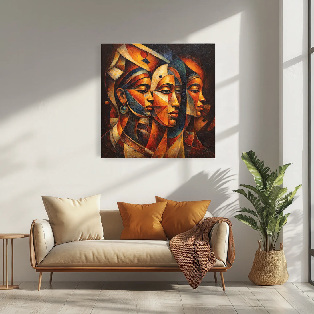 Sisters of the Sunlit Cloth Giclée Print 119022 Visual Wall Art AR1:1S Giclée Print