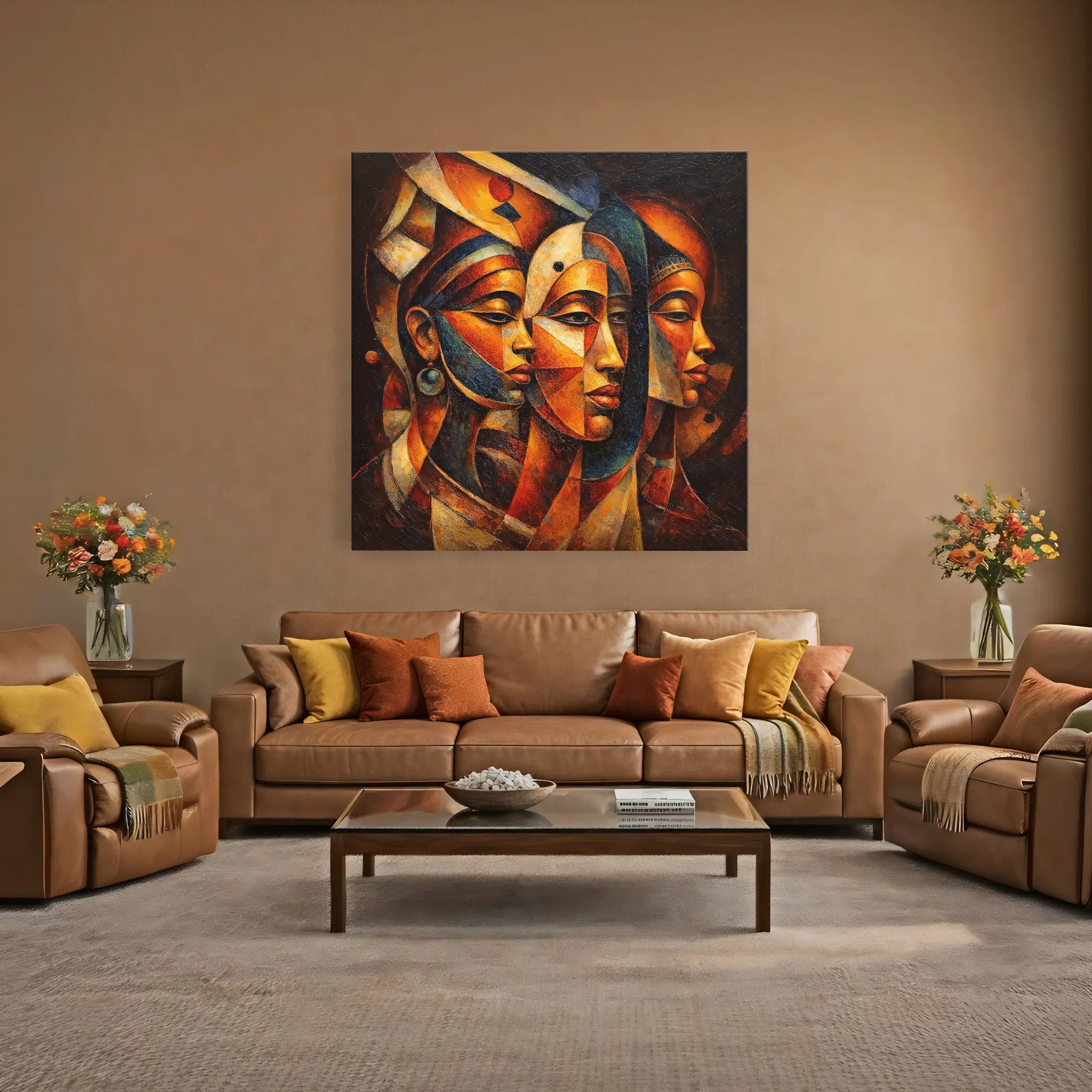 Sisters of the Sunlit Cloth Giclée Print 119022 Visual Wall Art AR1:1S Giclée Print