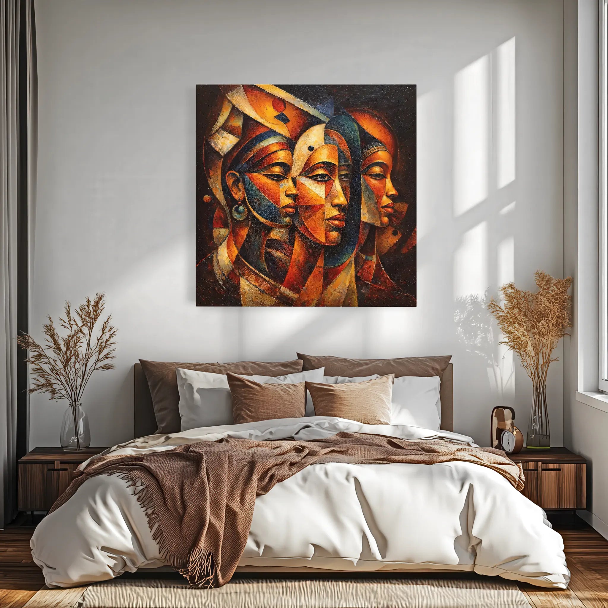 Sisters of the Sunlit Cloth Giclée Print 119022 Visual Wall Art AR1:1S Giclée Print