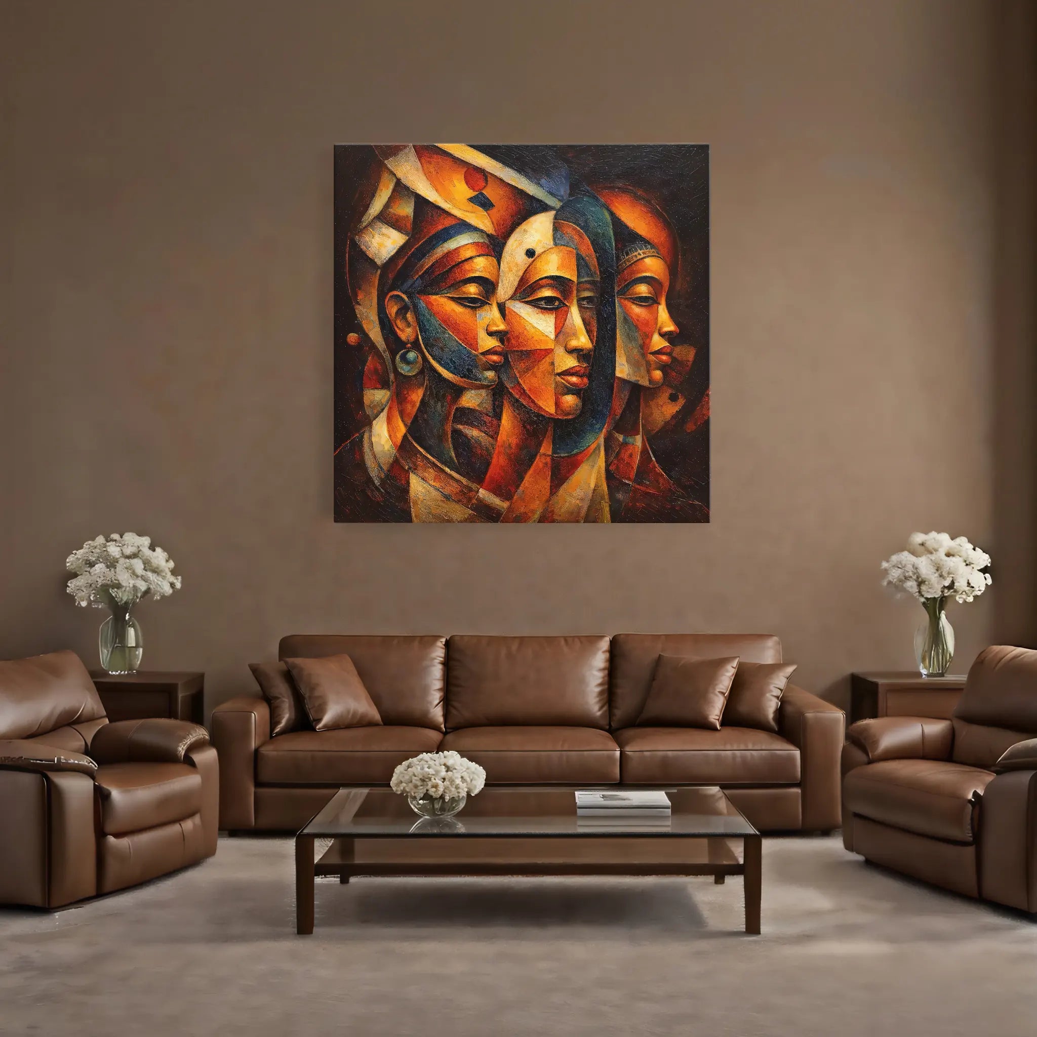 Sisters of the Sunlit Cloth Giclée Print 119022 Visual Wall Art AR1:1S Giclée Print
