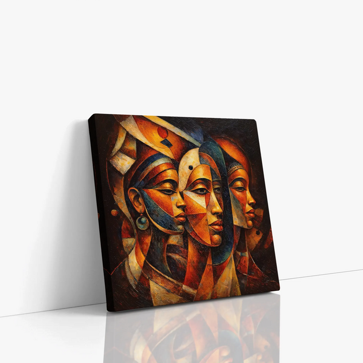 Sisters of the Sunlit Cloth Giclée Print 119022 Visual Wall Art AR1:1S Giclée Print