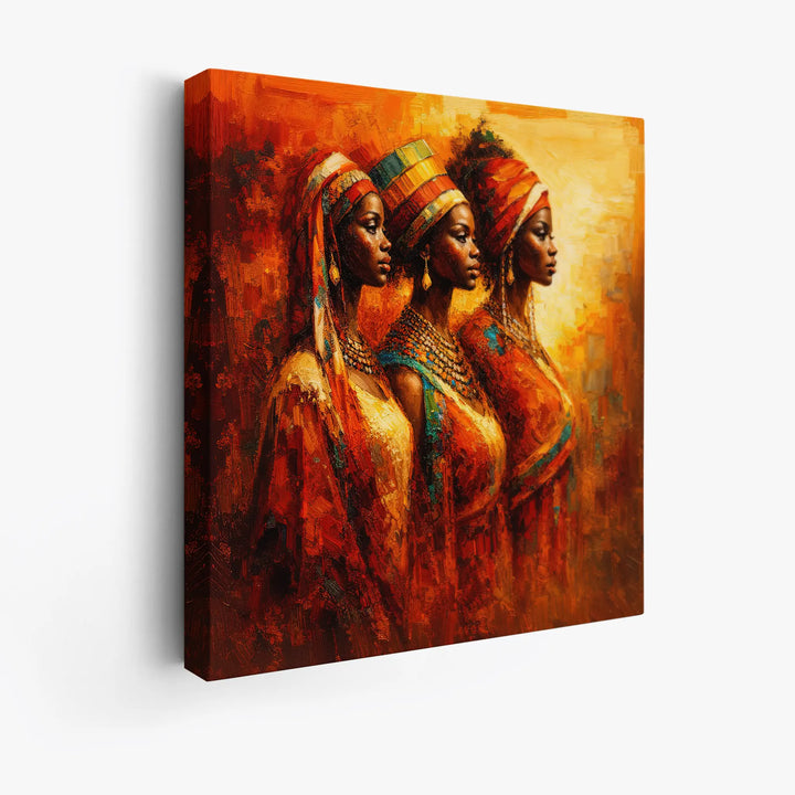 Sisters of the Sunlit Horizon Giclée Print 119023 Visual Wall Art AR1:1S Giclée Print