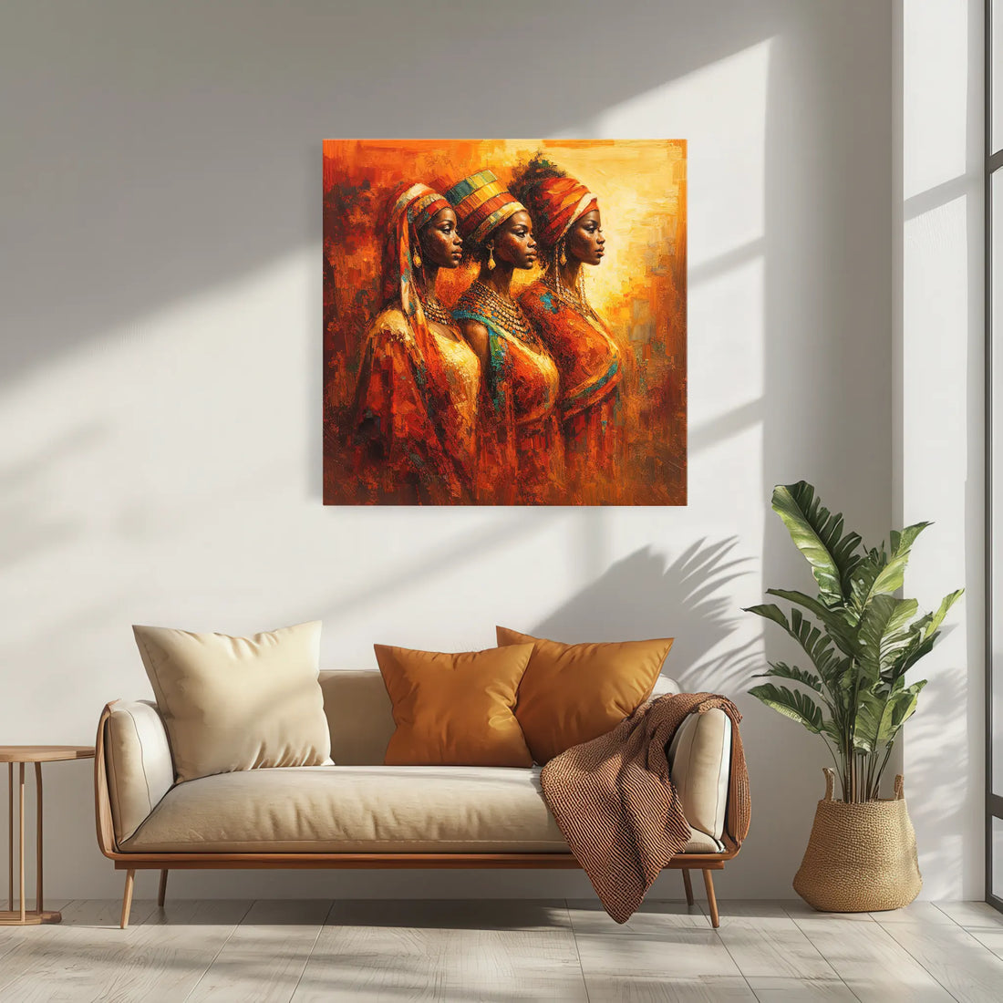 Sisters of the Sunlit Horizon Giclée Print 119023 Visual Wall Art AR1:1S Giclée Print