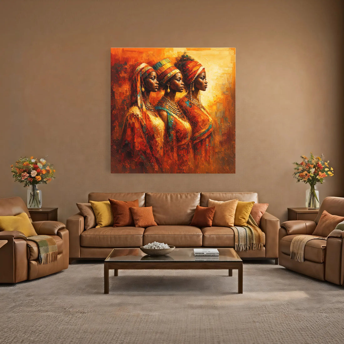 Sisters of the Sunlit Horizon Giclée Print 119023 Visual Wall Art AR1:1S Giclée Print