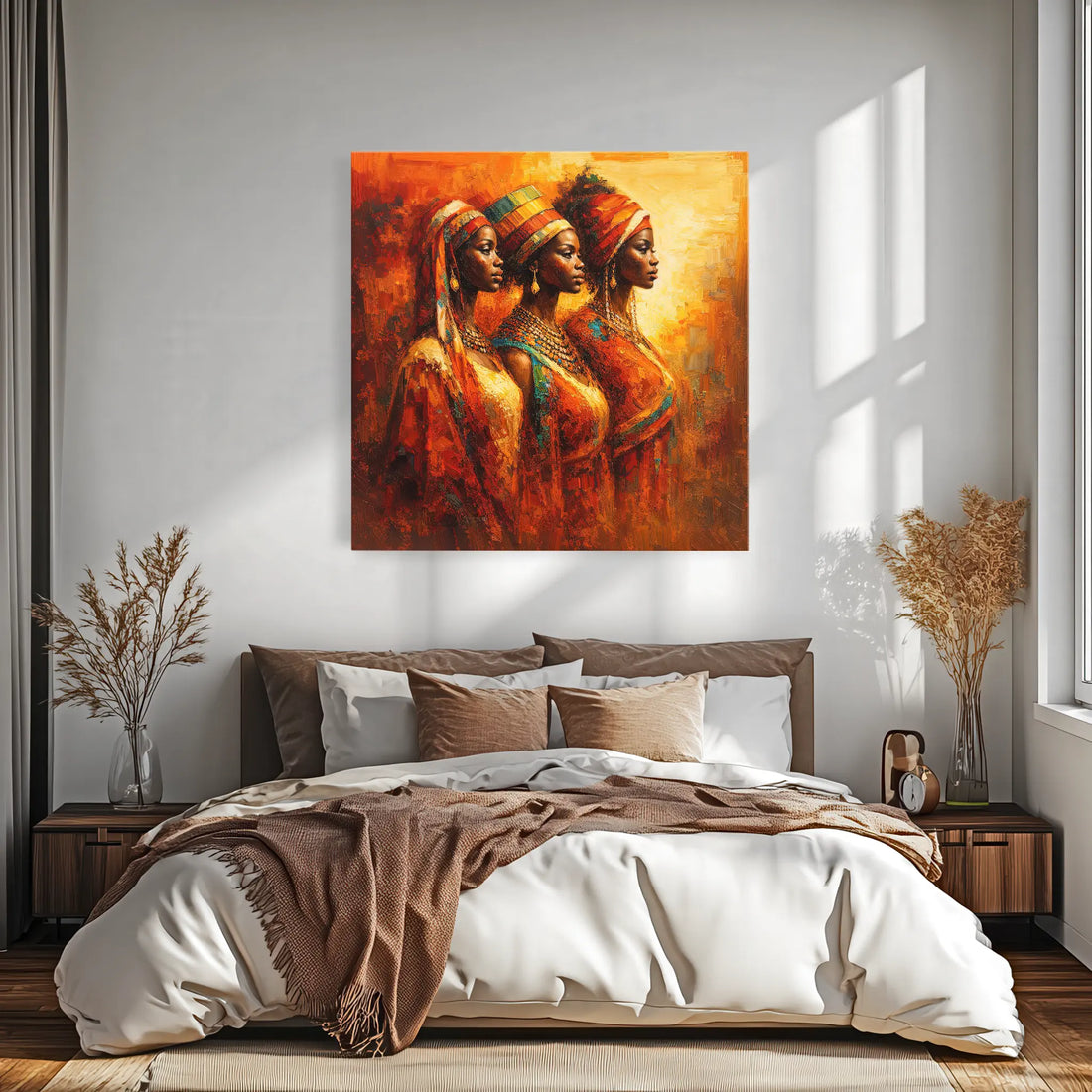 Sisters of the Sunlit Horizon Giclée Print 119023 Visual Wall Art AR1:1S Giclée Print