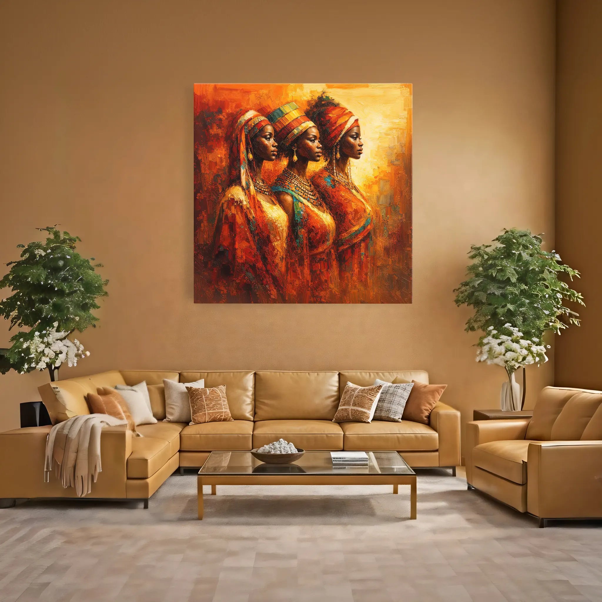 Sisters of the Sunlit Horizon Giclée Print 119023 Visual Wall Art AR1:1S Giclée Print