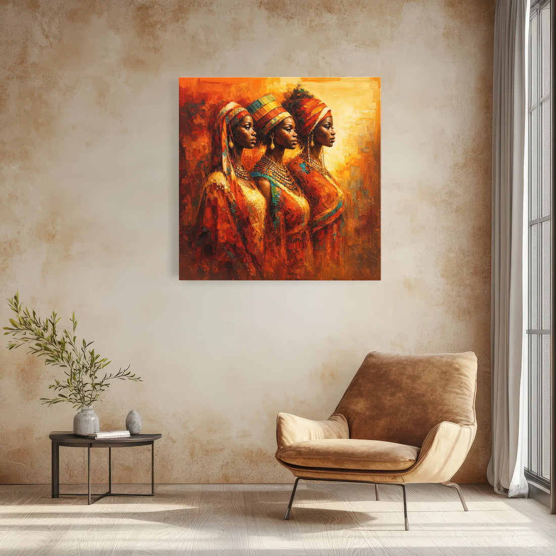 Sisters of the Sunlit Horizon Giclée Print 119023 Visual Wall Art AR1:1S Giclée Print