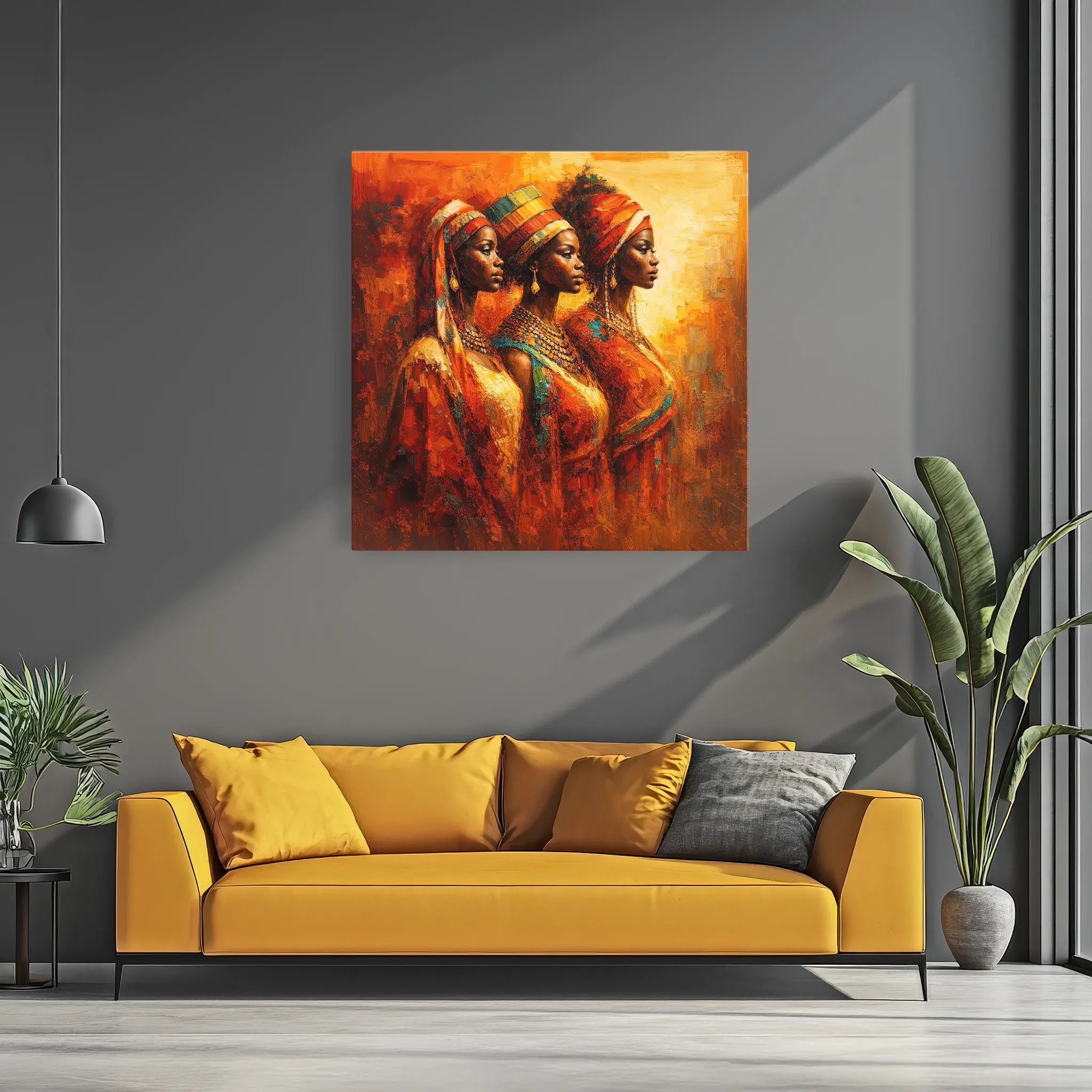 Sisters of the Sunlit Horizon Giclée Print 119023 Visual Wall Art AR1:1S Giclée Print
