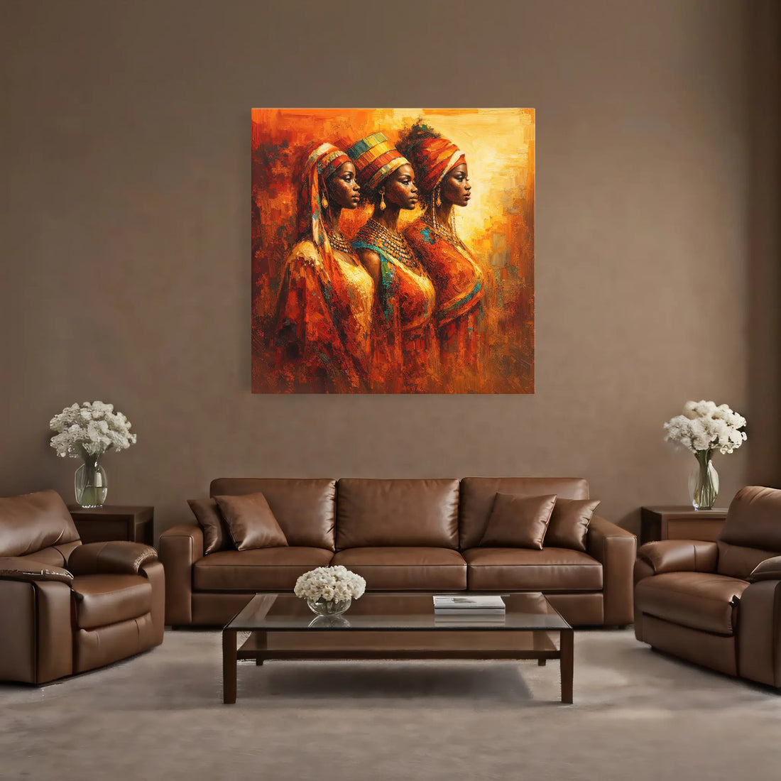 Sisters of the Sunlit Horizon Giclée Print 119023 Visual Wall Art AR1:1S Giclée Print
