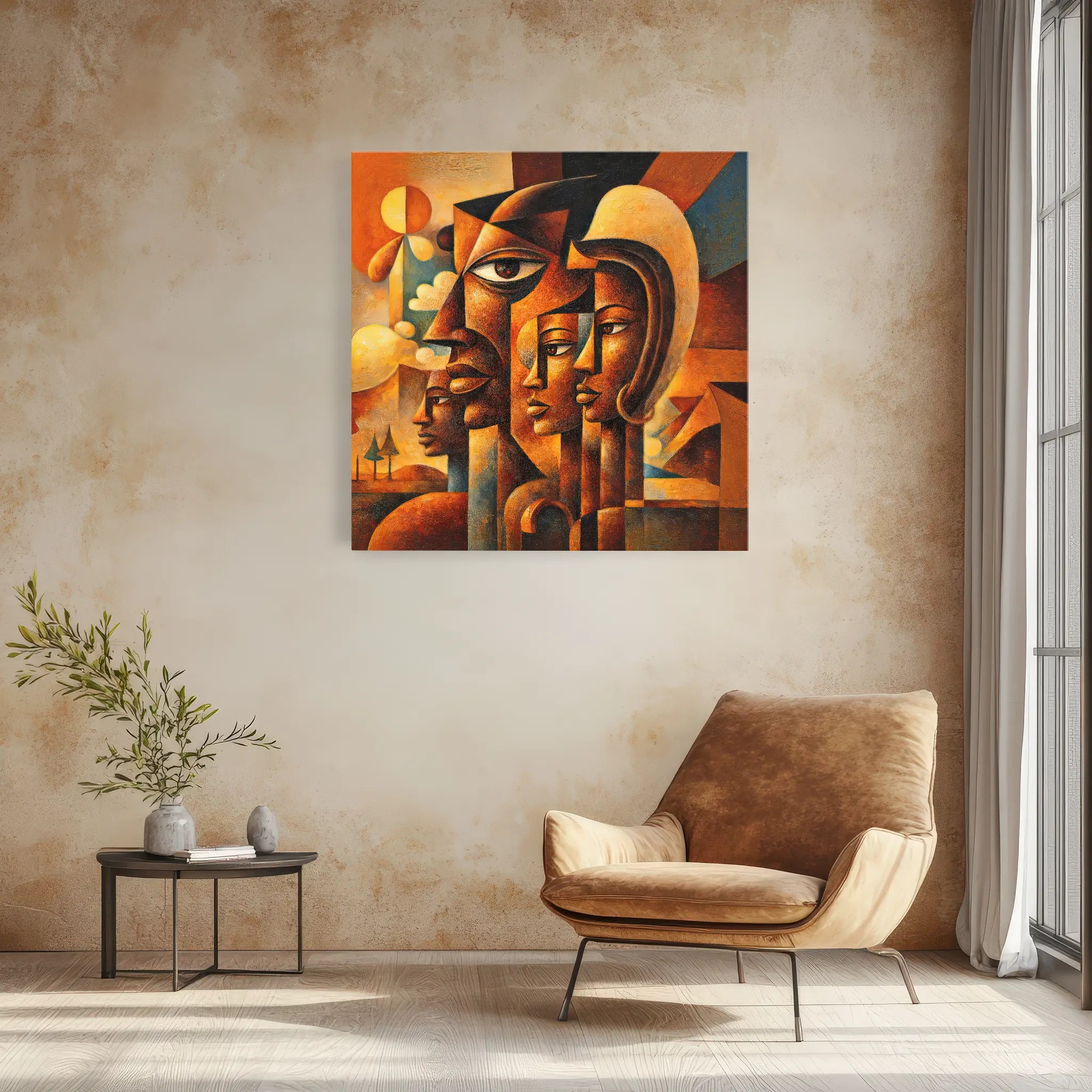 Sun Crowned Muse Giclée Print 119024 Visual Wall Art AR1:1S Giclée Print