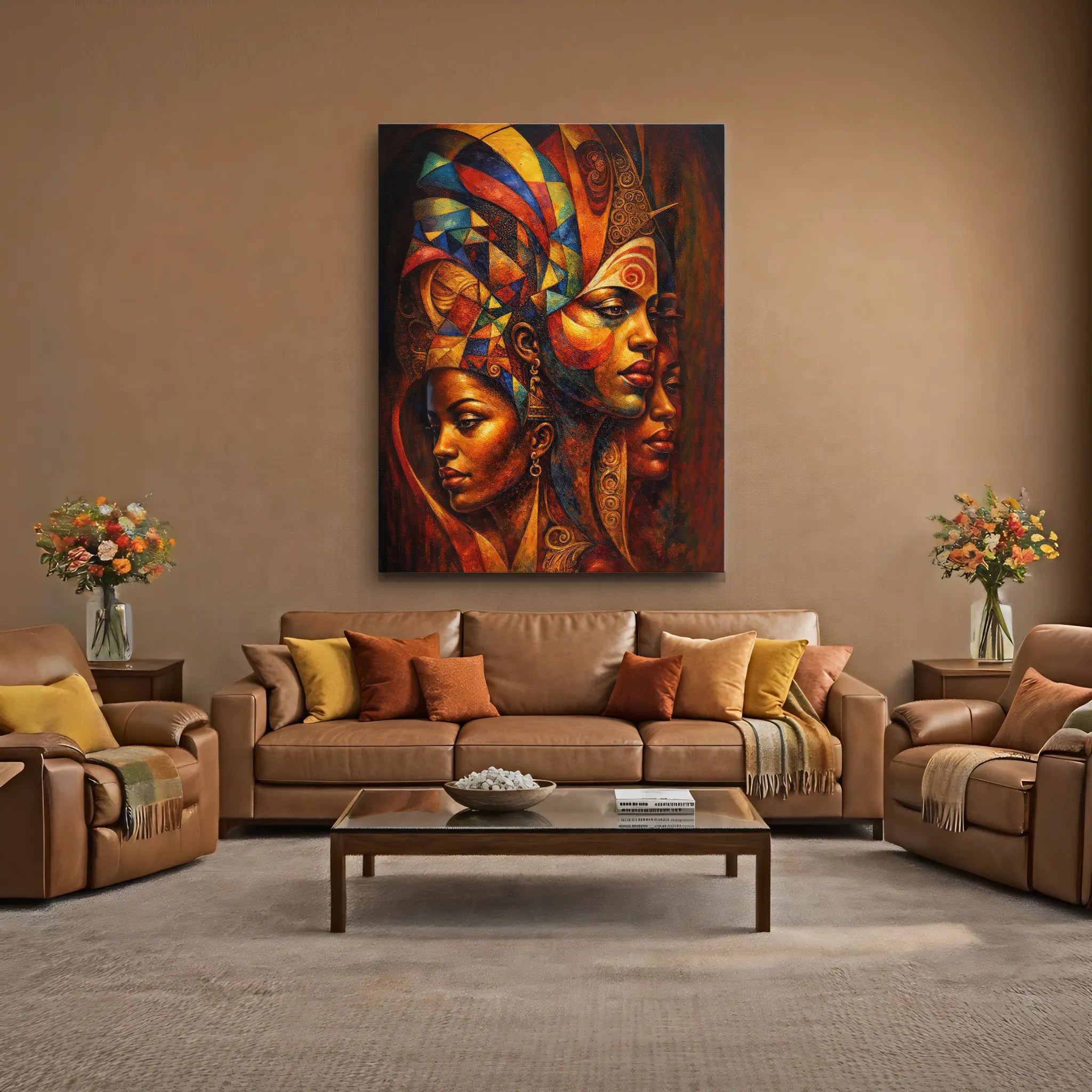 The Triad of Strength Giclée Prints 459016 Visual Wall Art AR3:4V-AR4:5V Giclée Print