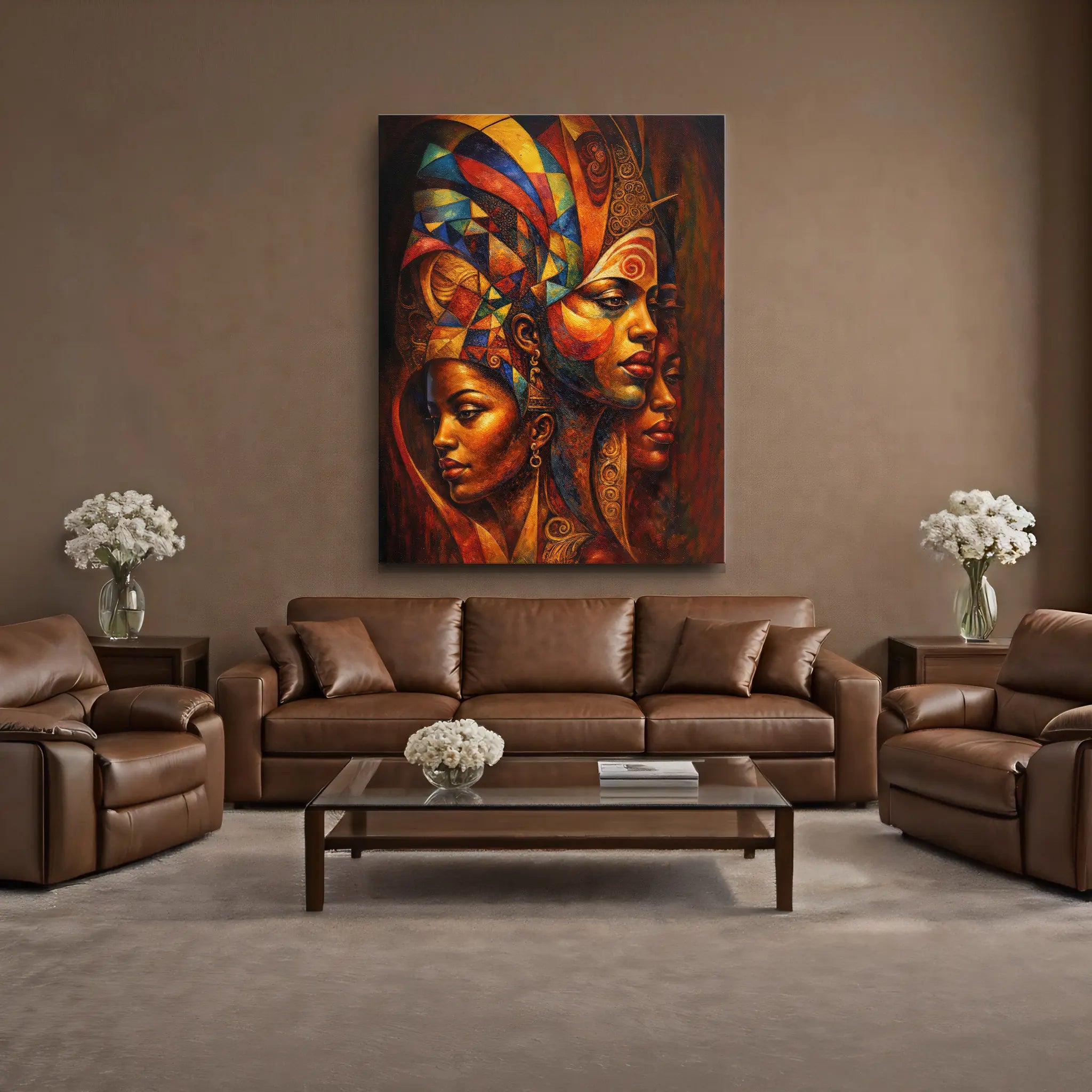 The Triad of Strength Giclée Prints 459016 Visual Wall Art AR3:4V-AR4:5V Giclée Print