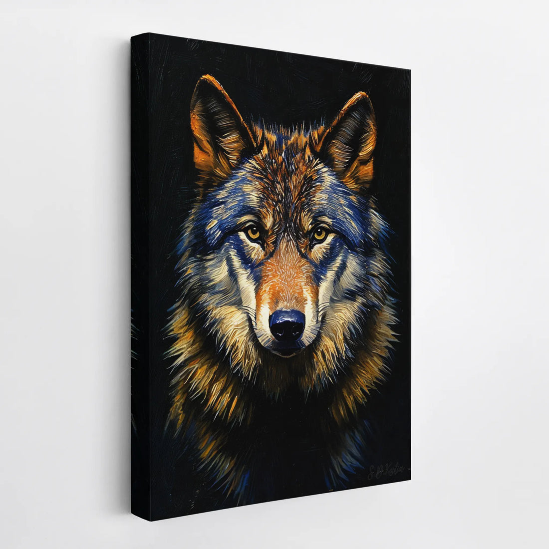 The Wolf’s Vigil Giclée Print 231101 Visual Wall Art AR2:3V Giclée Print