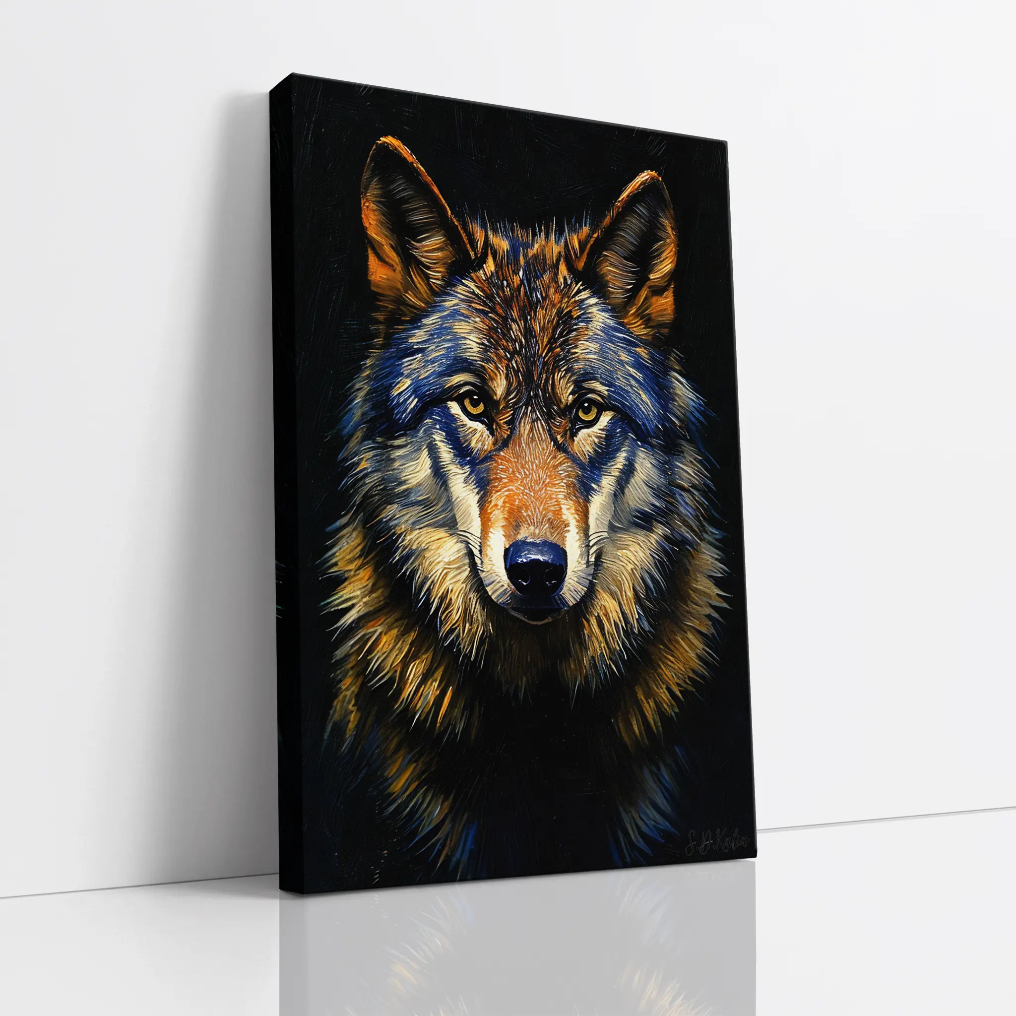 The Wolf’s Vigil Giclée Print 231101 Visual Wall Art AR2:3V Giclée Print