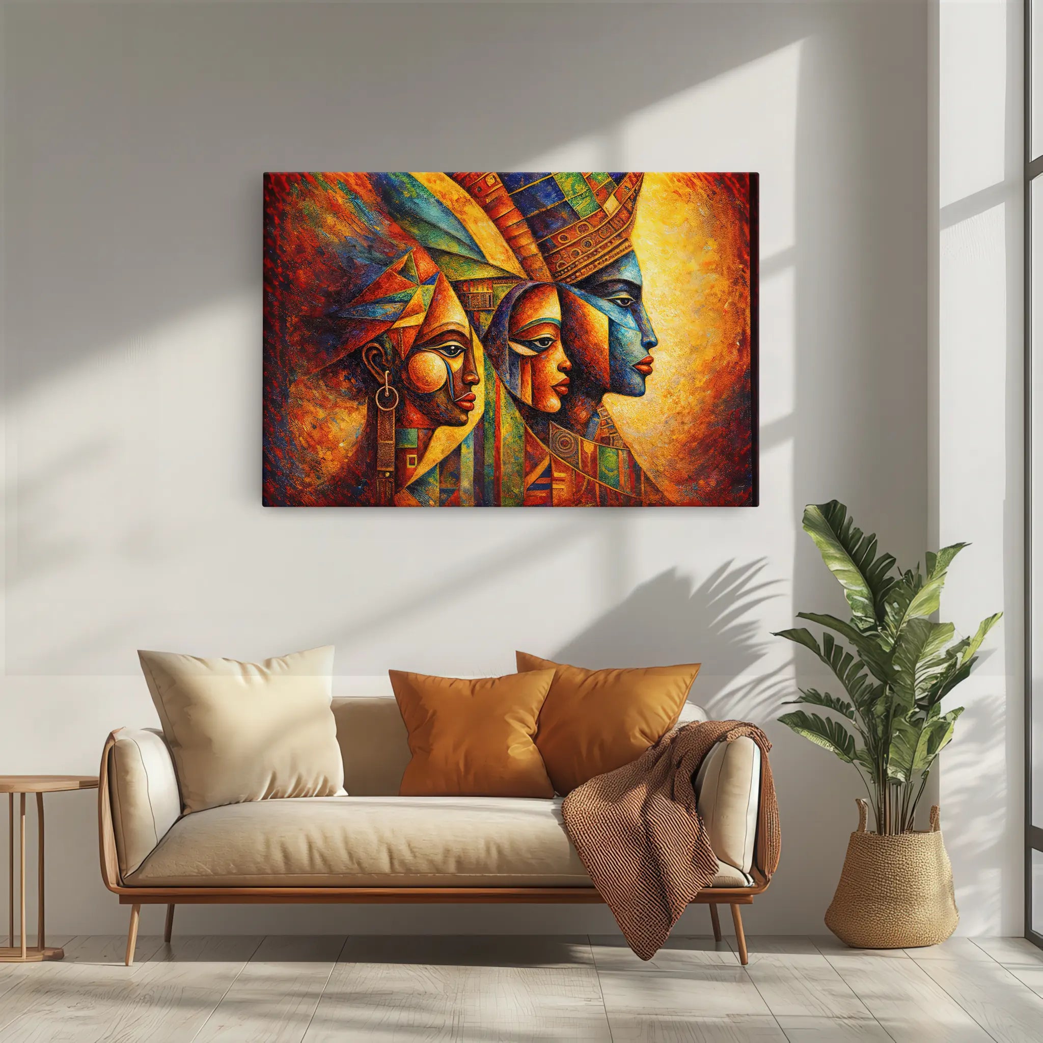 Three Faces, One Legacy Giclée Print 329014 Visual Wall Art AR3:2H Giclée Print