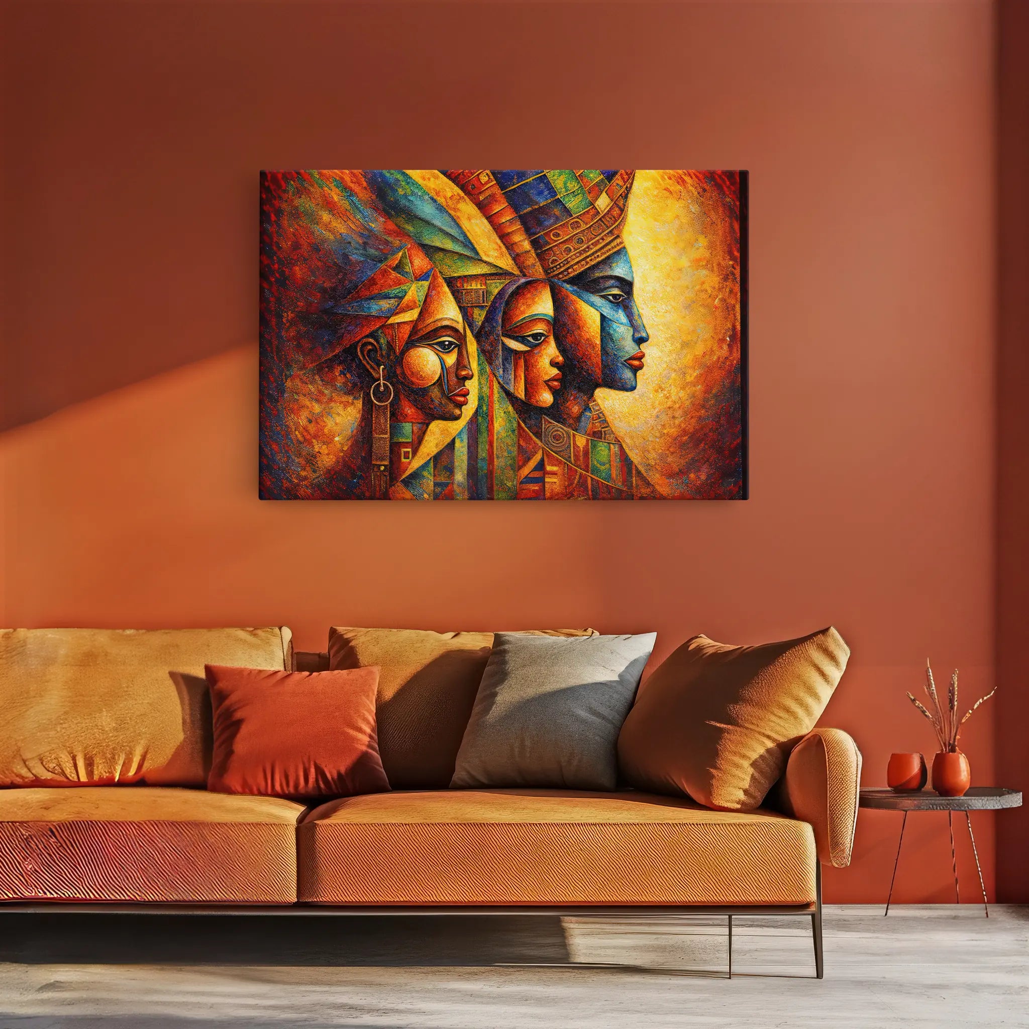 Three Faces, One Legacy Giclée Print 329014 Visual Wall Art AR3:2H Giclée Print