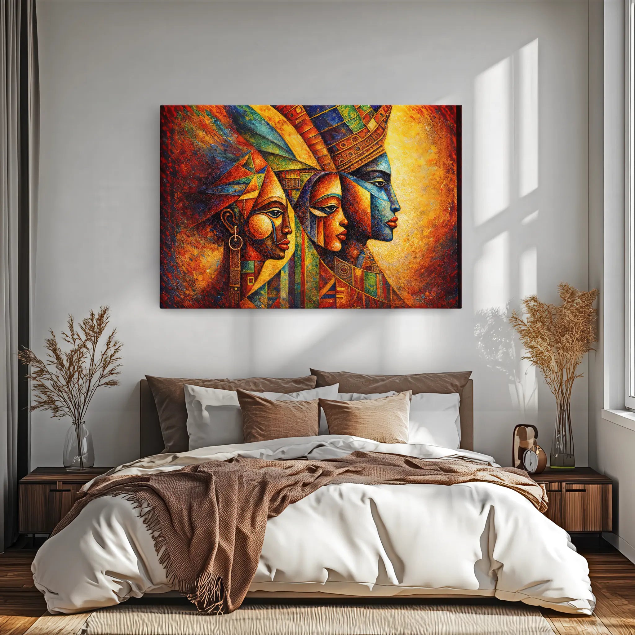 Three Faces, One Legacy Giclée Print 329014 Visual Wall Art AR3:2H Giclée Print
