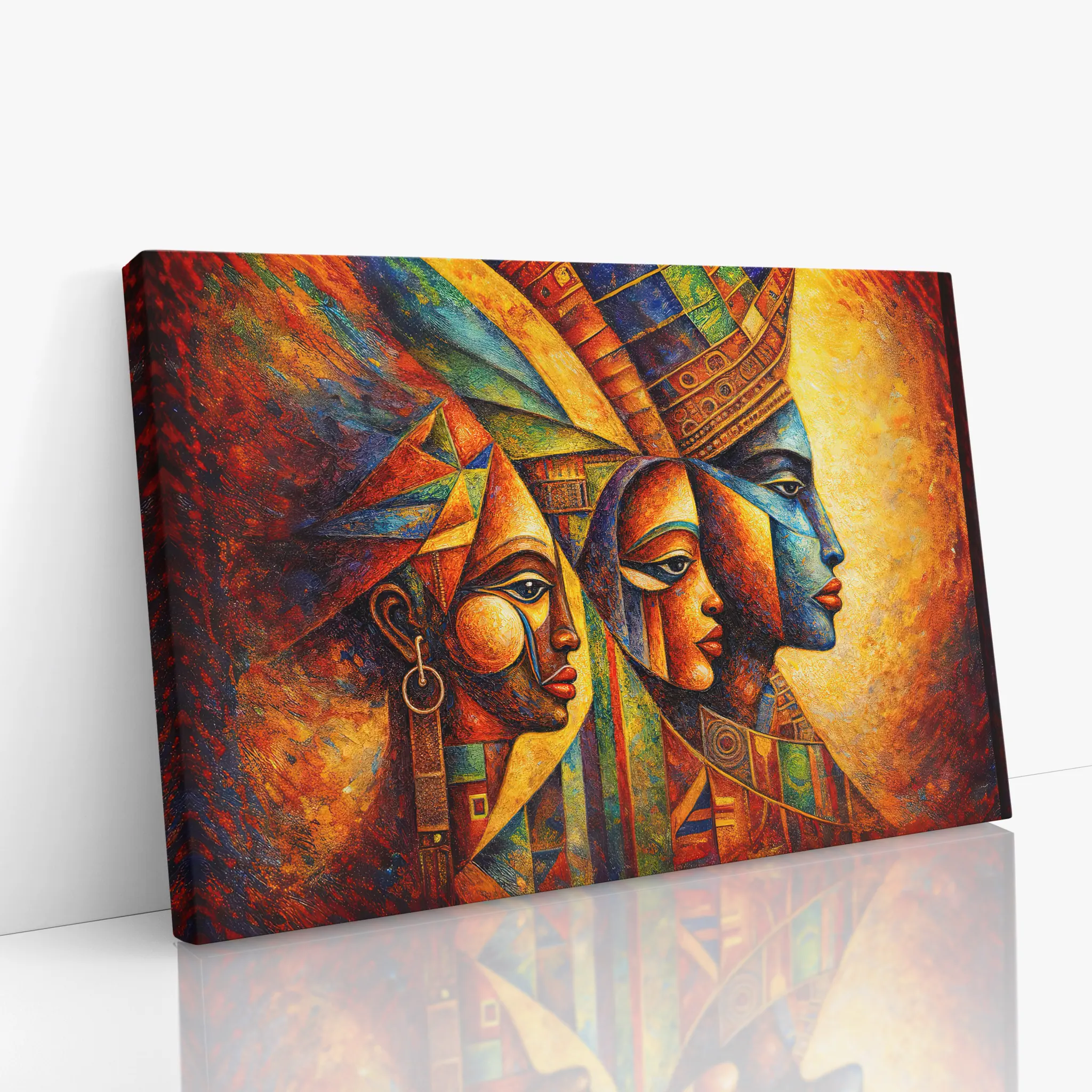 Three Faces, One Legacy Giclée Print 329014 Visual Wall Art AR3:2H Giclée Print