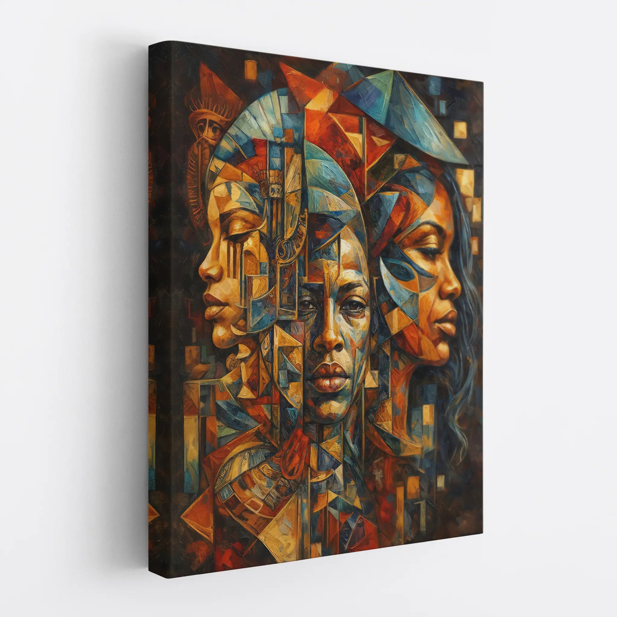 Three Faces, One Story Night Palette Giclée Prints 459017 Visual Wall Art AR3:4V-AR4:5V Giclée Print