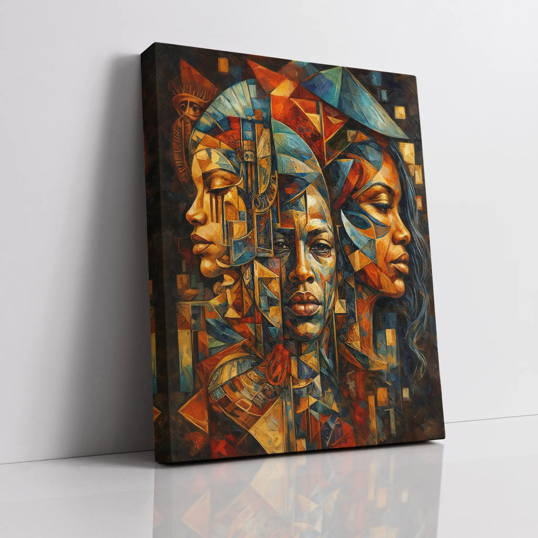Three Faces, One Story Night Palette Giclée Prints 459017 Visual Wall Art AR3:4V-AR4:5V Giclée Print