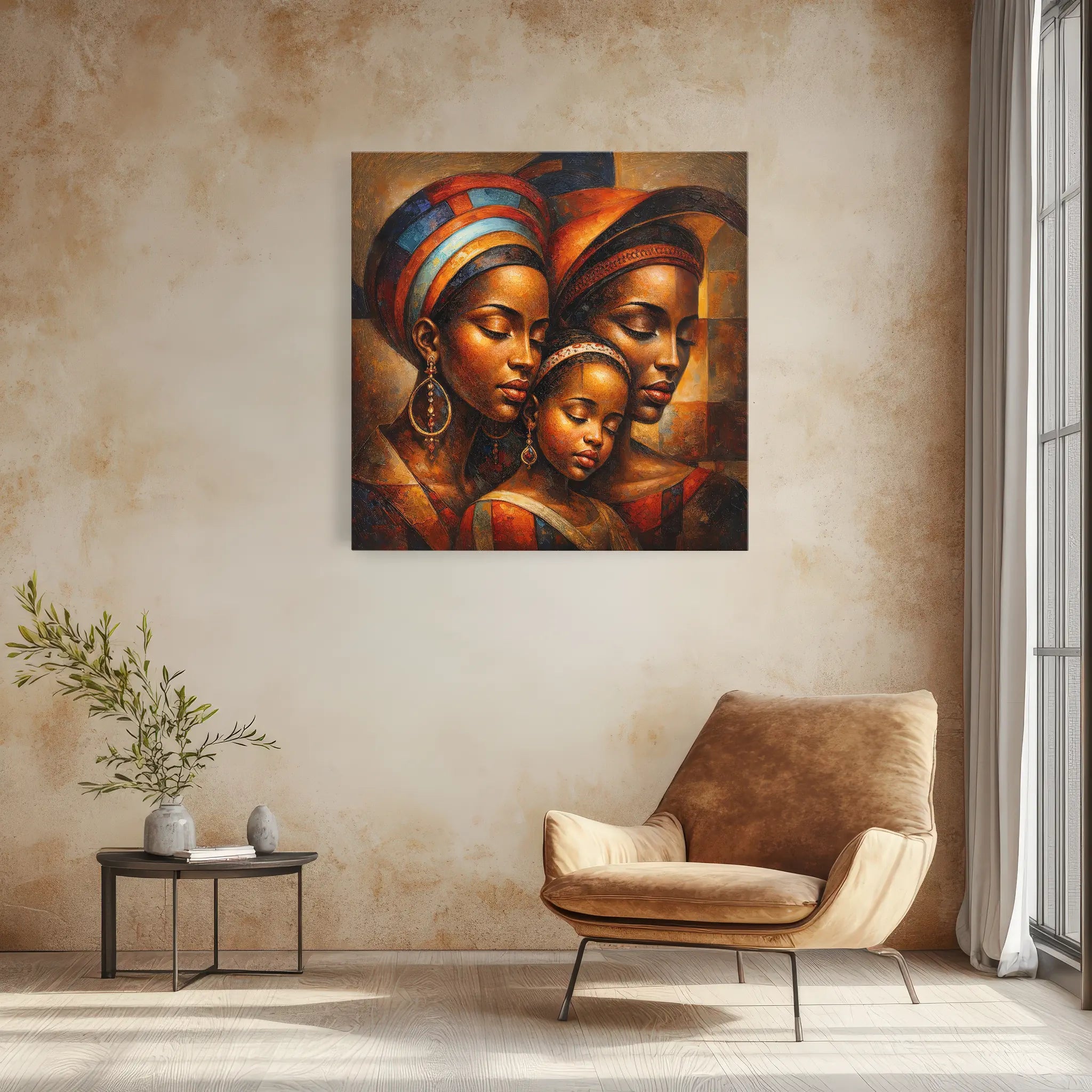 Three Generations, One Dream Giclée Print 119028 Visual Wall Art AR1:1S Giclée Print