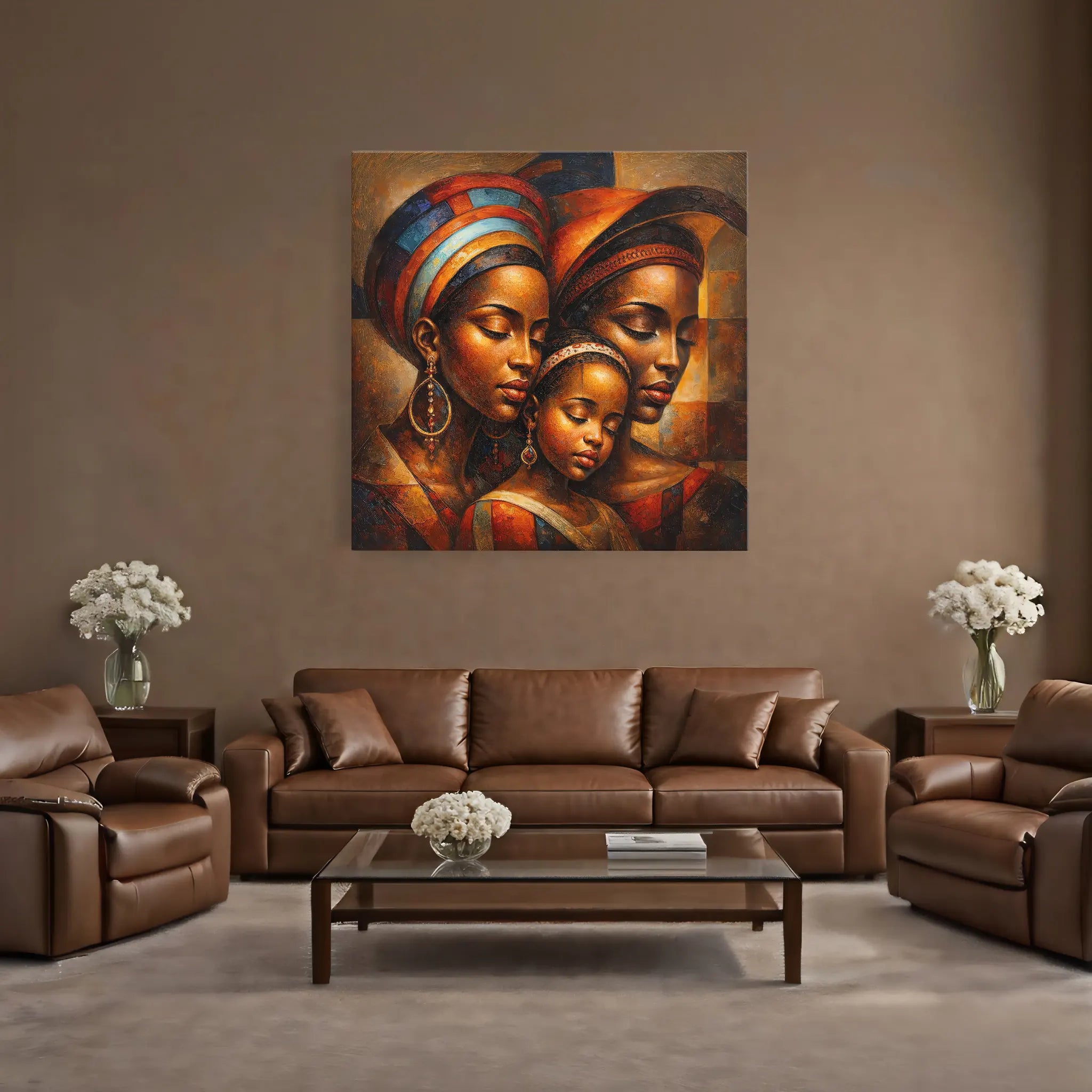 Three Generations, One Dream Giclée Print 119028 Visual Wall Art AR1:1S Giclée Print