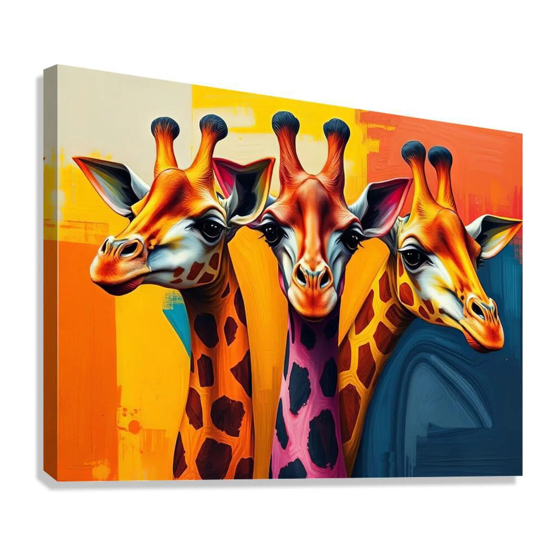 Three Giraffes Giclee Print 43114 Pictorem.com