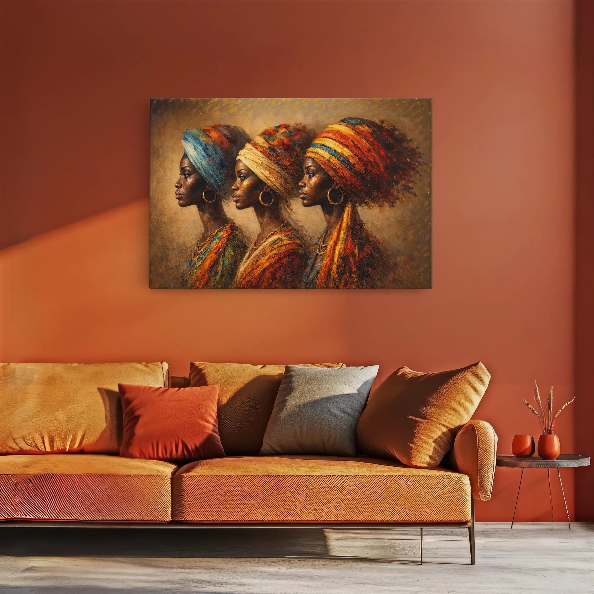 Three Headwrap Muses Giclée Print 329015 Visual Wall Art AR3:2H Giclée Print