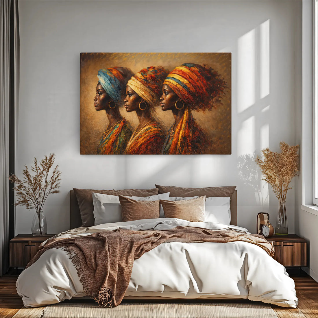 Three Headwrap Muses Giclée Print 329015 Visual Wall Art AR3:2H Giclée Print