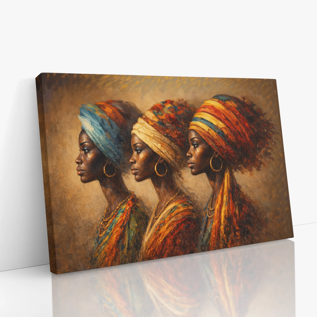Three Headwrap Muses Giclée Print 329015 Visual Wall Art AR3:2H Giclée Print