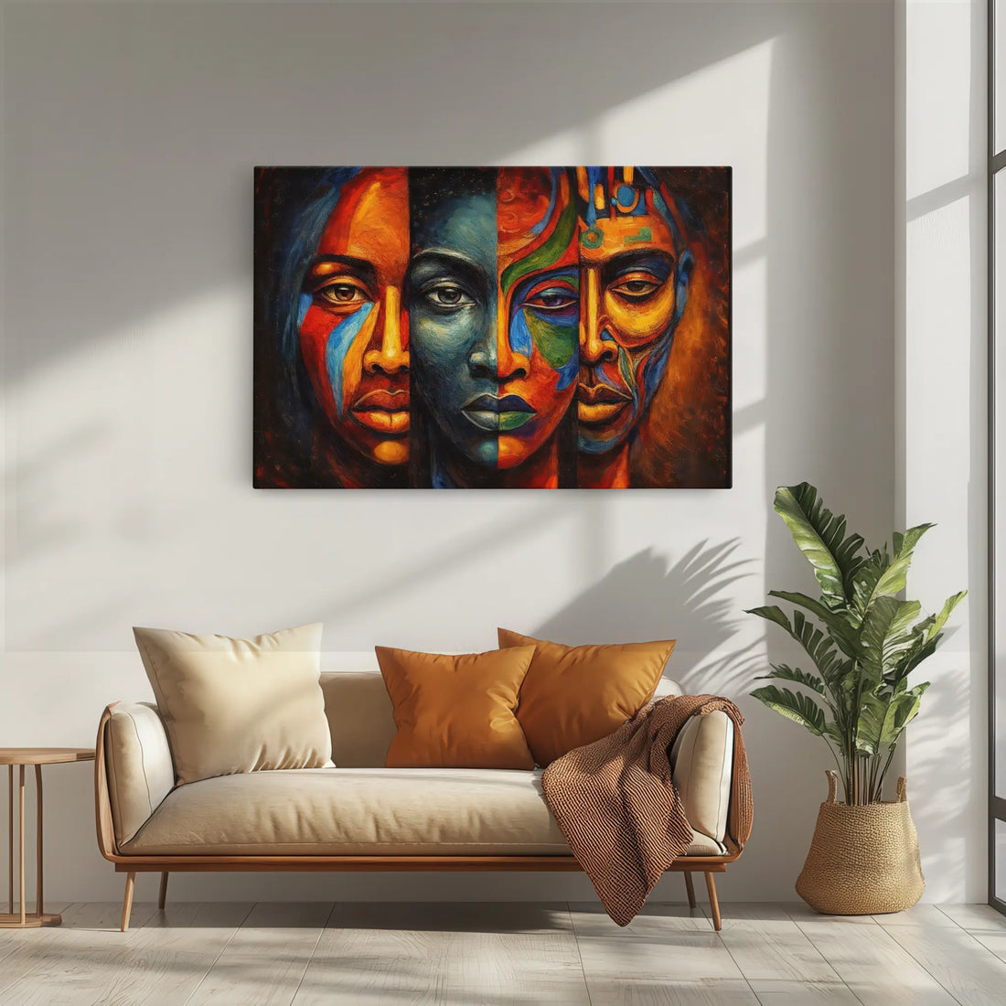 Three Masks, One Soul Giclée Print 329016 Visual Wall Art AR3:2H Giclée Print