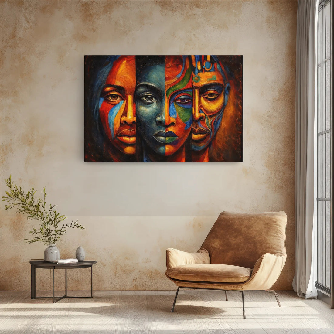 Three Masks, One Soul Giclée Print 329016 Visual Wall Art AR3:2H Giclée Print