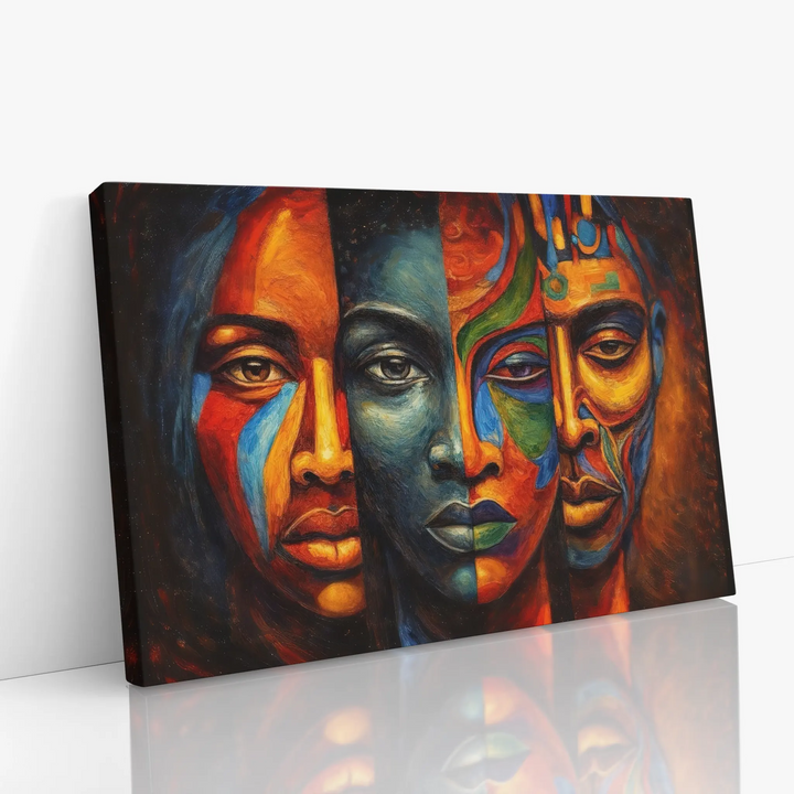 Three Masks, One Soul Giclée Print 329016 Visual Wall Art AR3:2H Giclée Print
